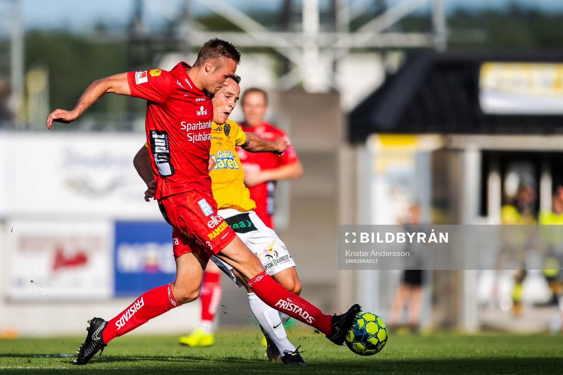 Elfsborgs Stian Rode Gregersen och Falkenbergs Anton Wede