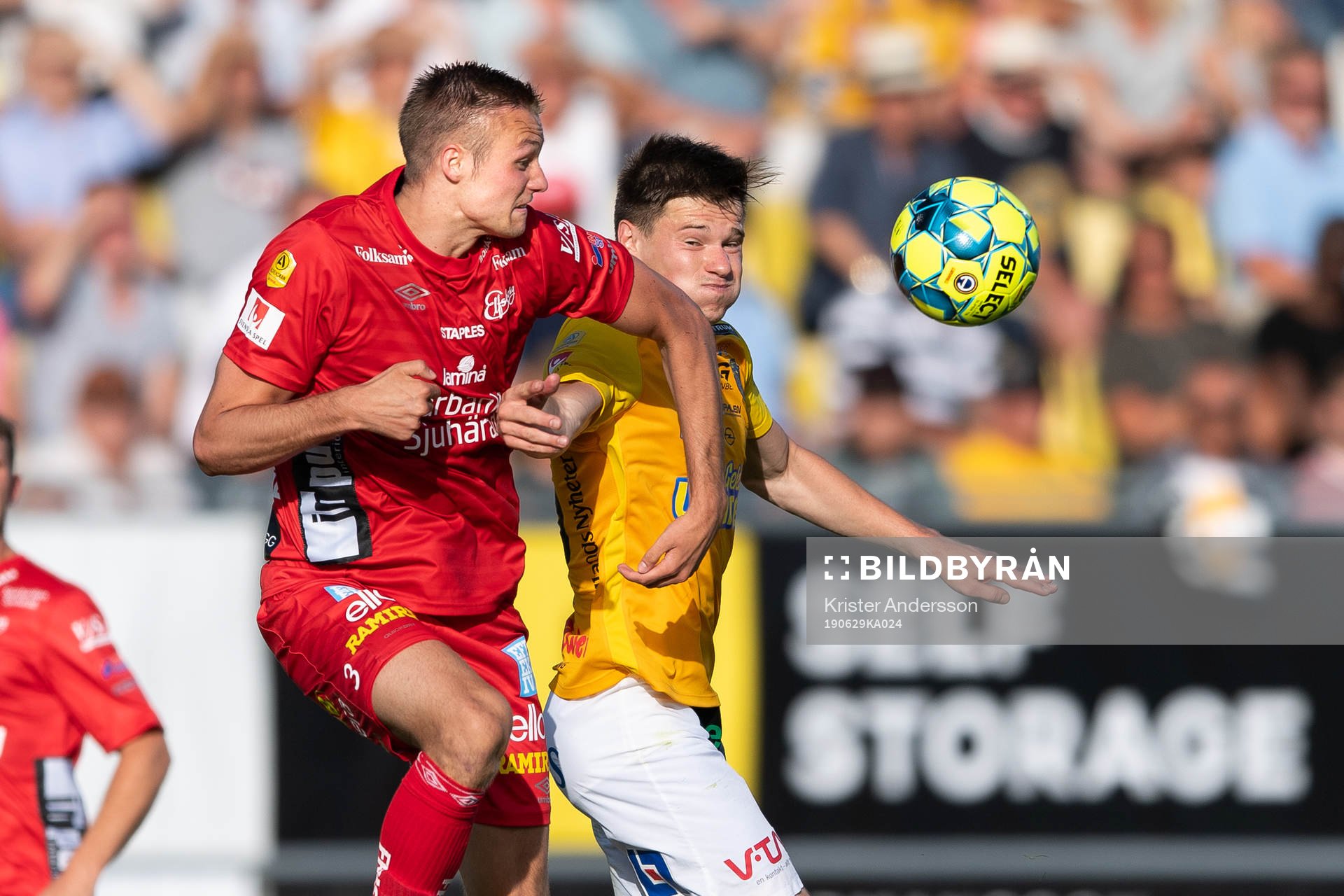 Elfsborgs Stian Rode Gregersen och Falkenbergs Kirill