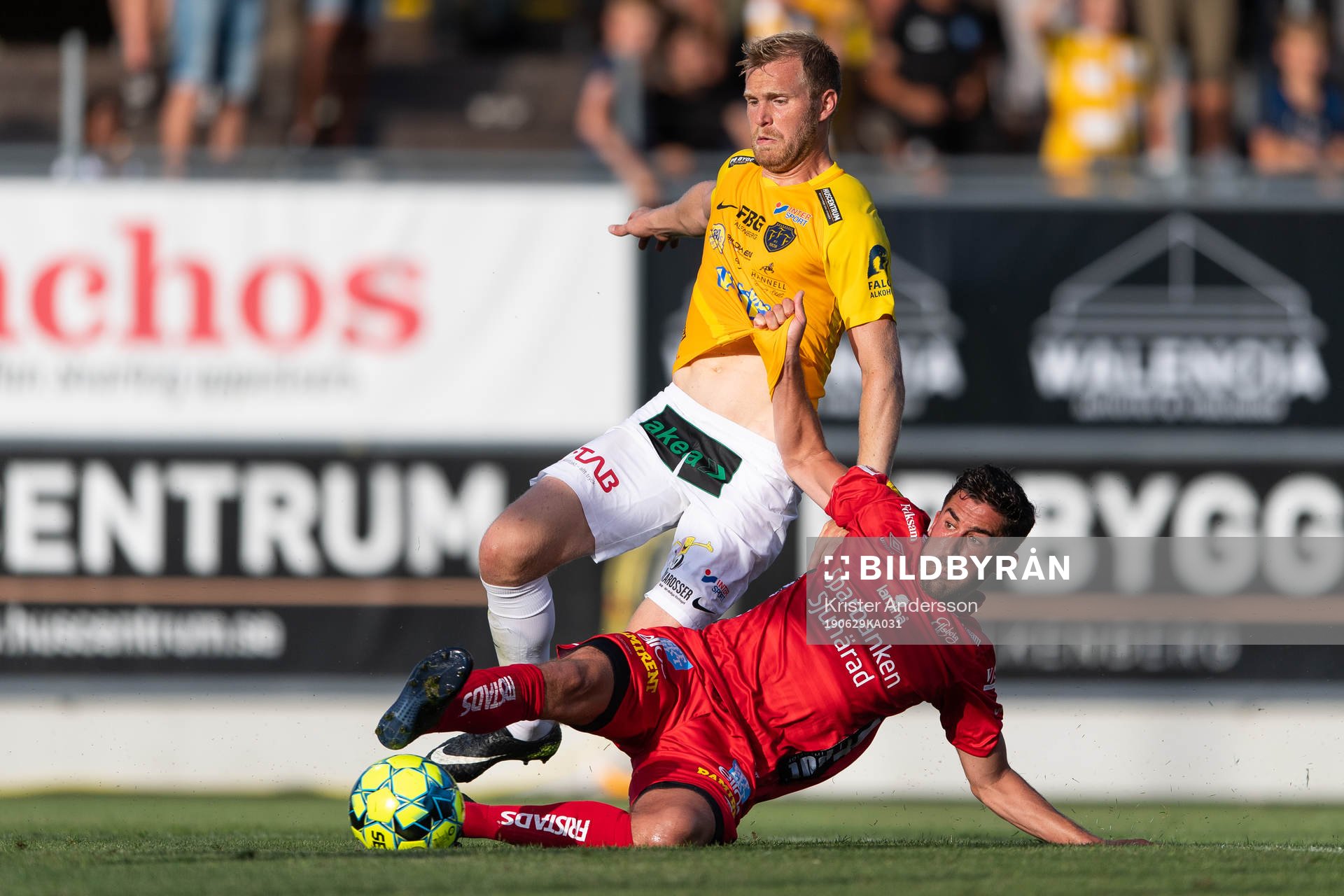 Falkenbergs Per Karlsson och Elfsborgs Frederik Holst
