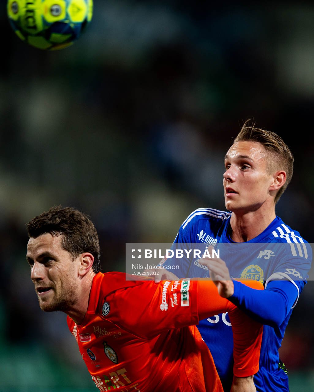AFC Eskilstunas Jesper Björkman och Sundsvalls Albin