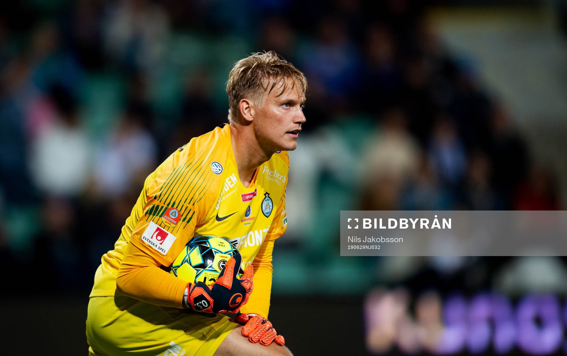 AFC Eskilstunas målvakt Ole Söderberg