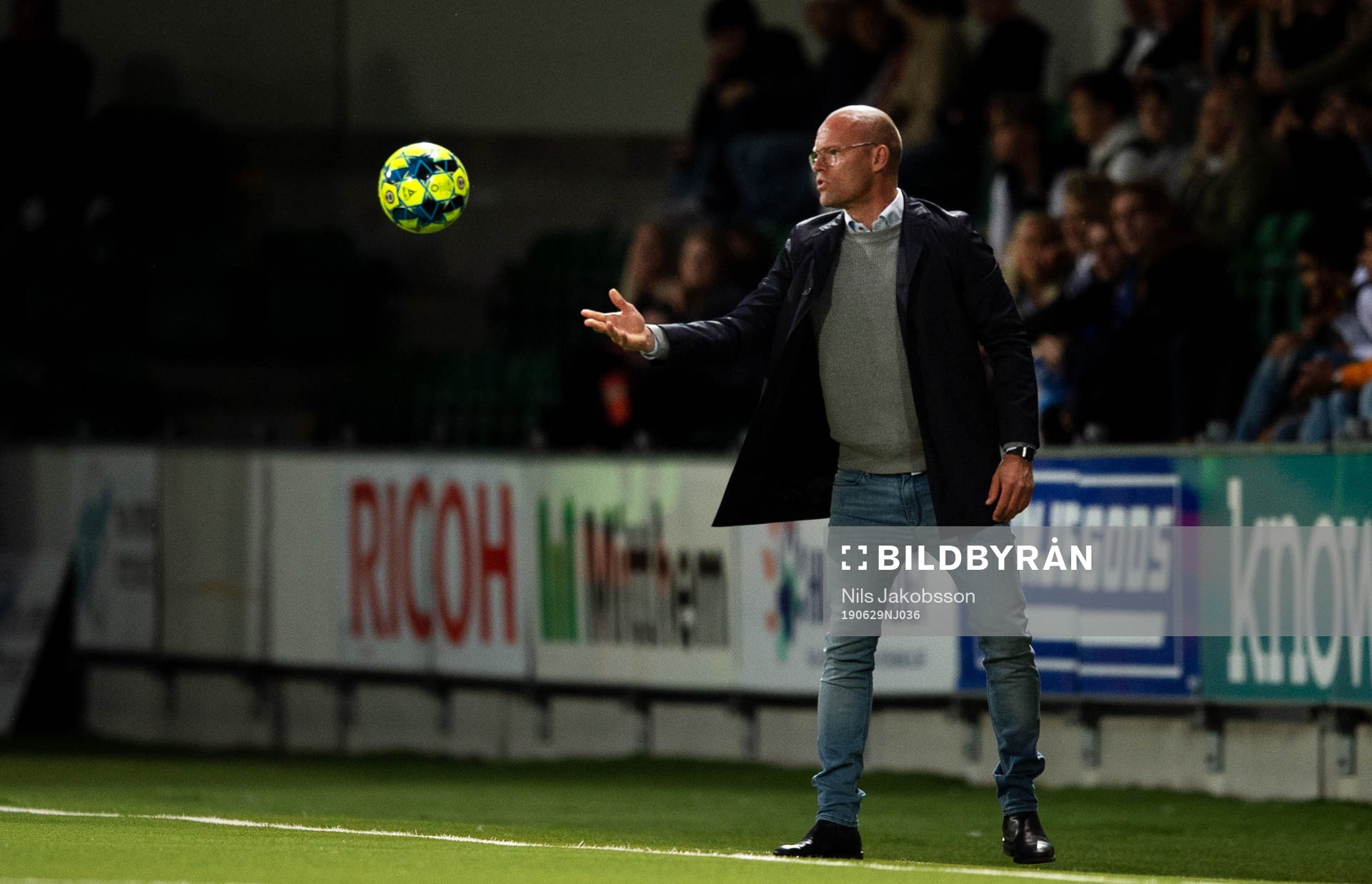 Sundsvalls tränare Joel Cedergren