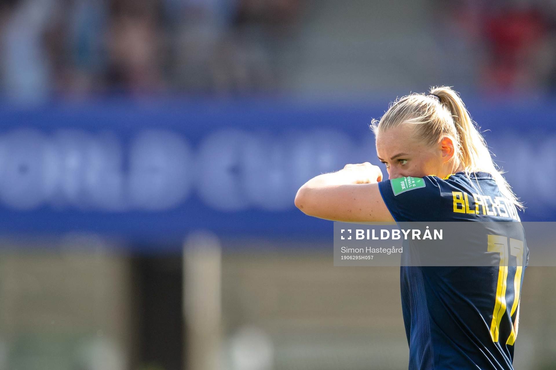 Stina Blackstenius of Sweden