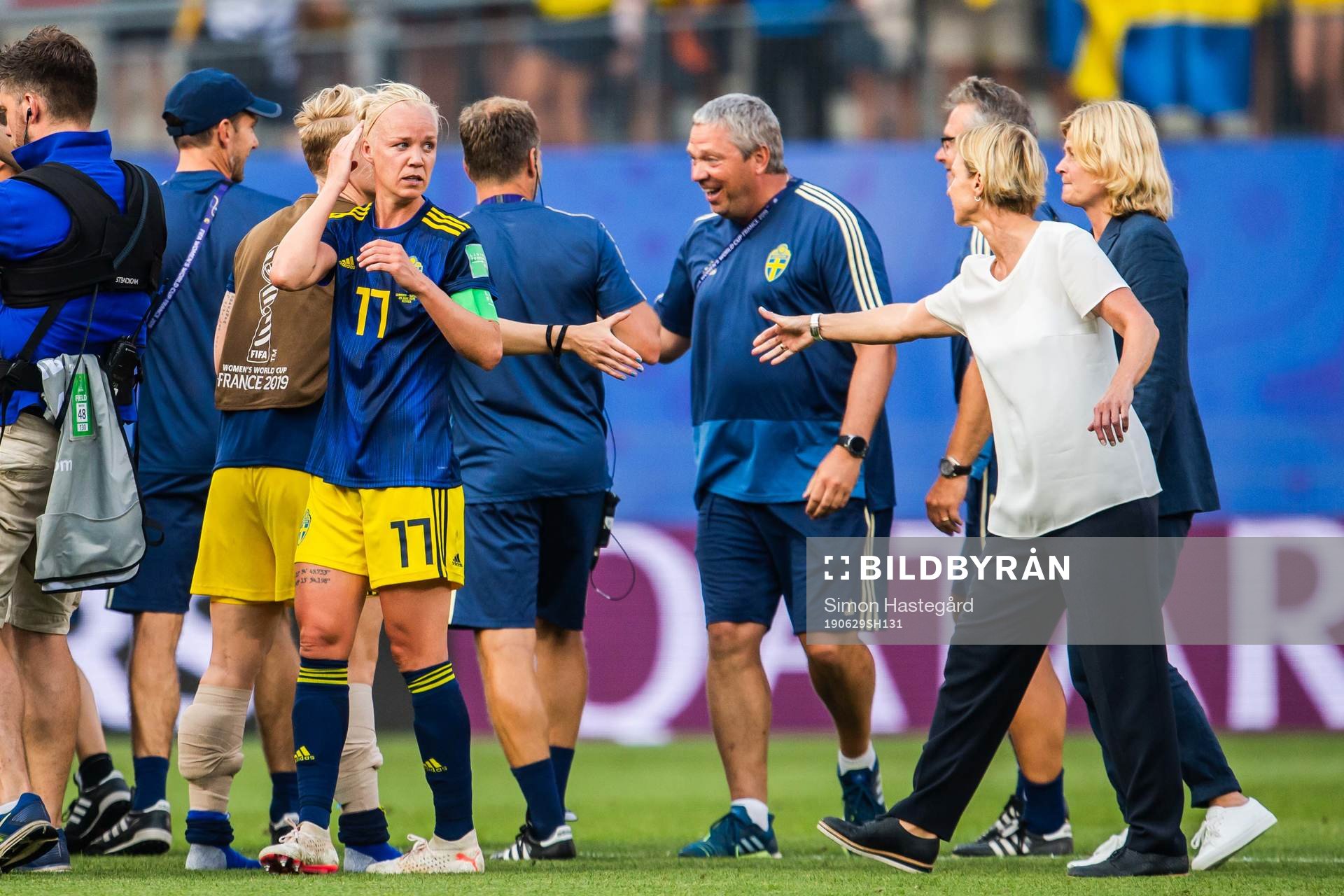 Caroline Seger of Sweden
