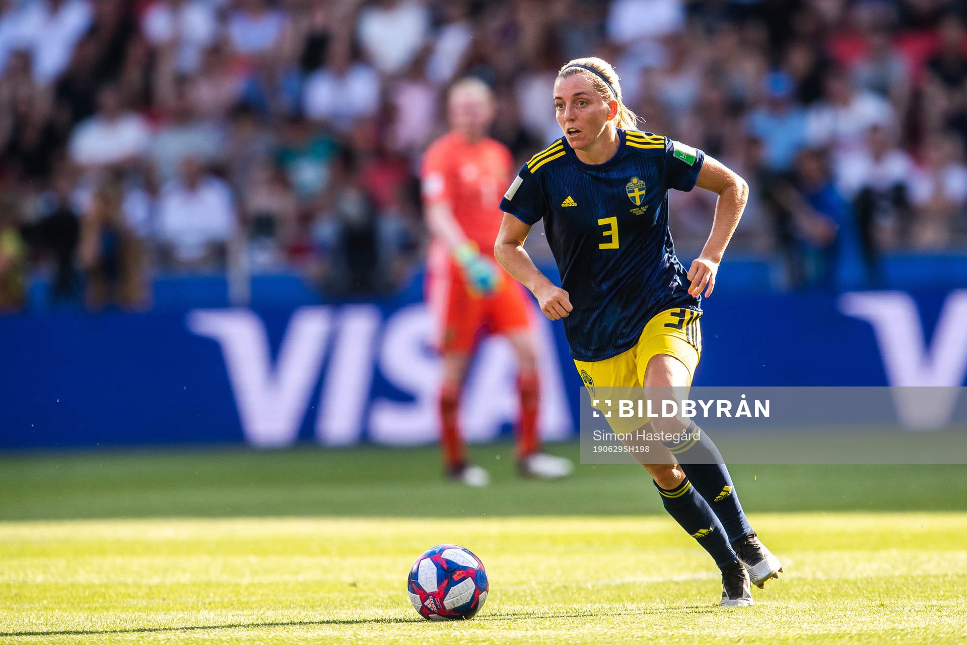 Linda Sembrant of Sweden