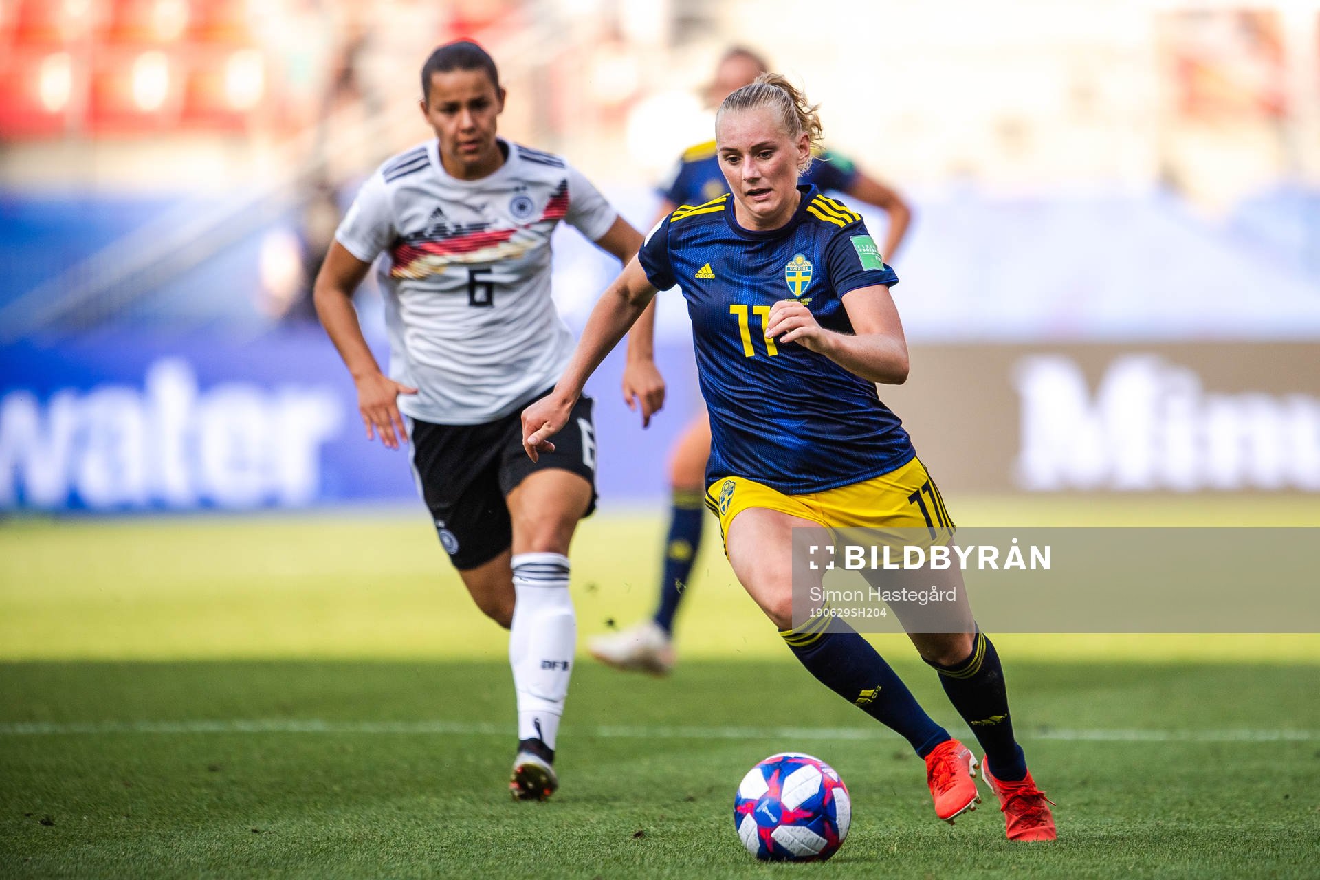 Stina Blackstenius of Sweden