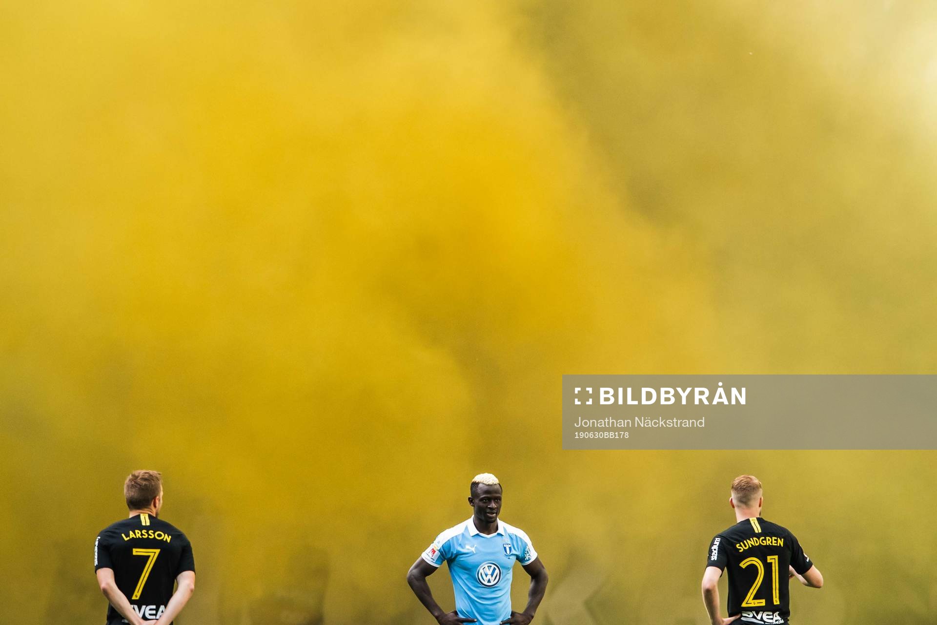 s Sebastian Larsson, Daniel Sundgren och Malmö FFs Bonke