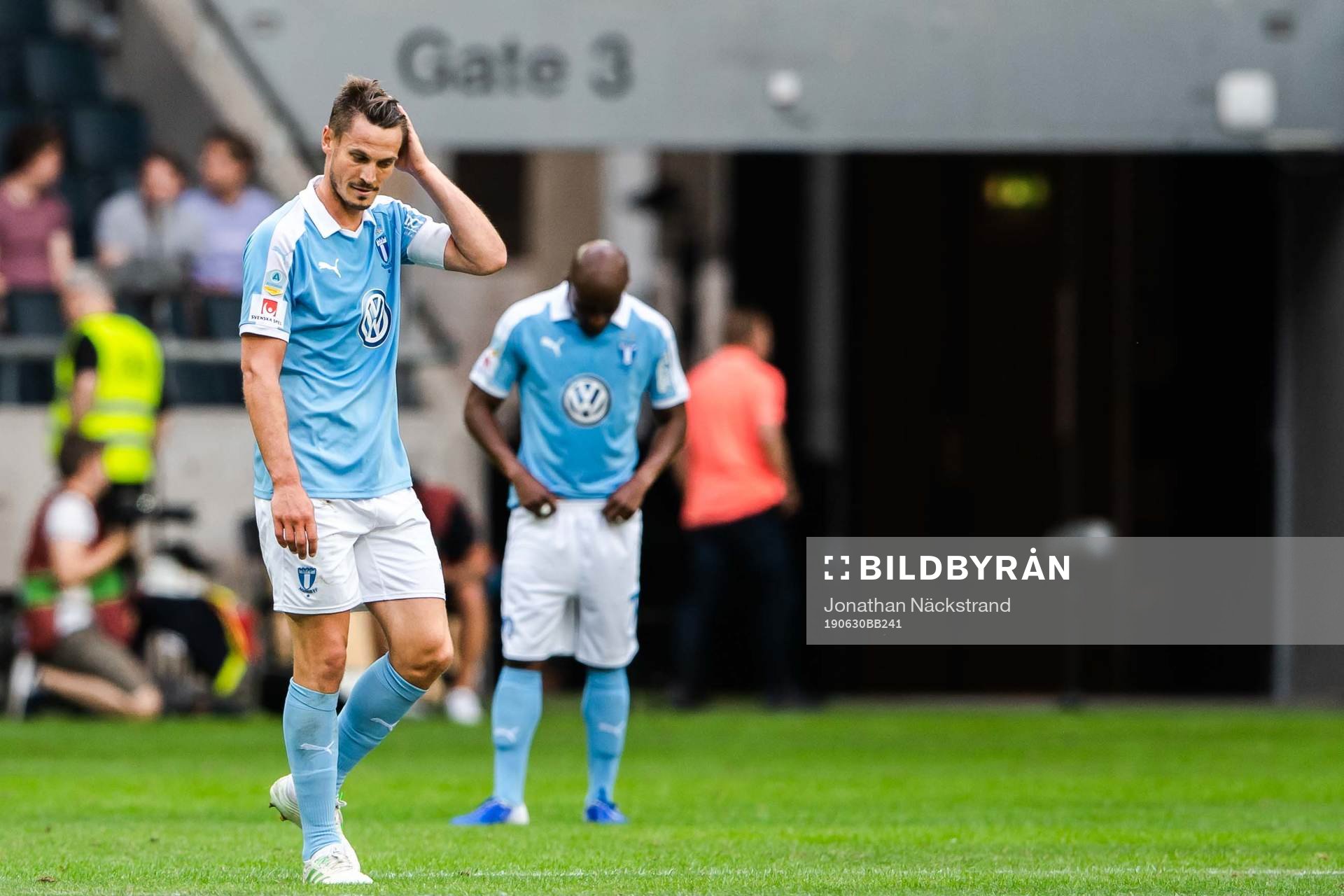 Malmö FFs Markus Rosenberg deppar