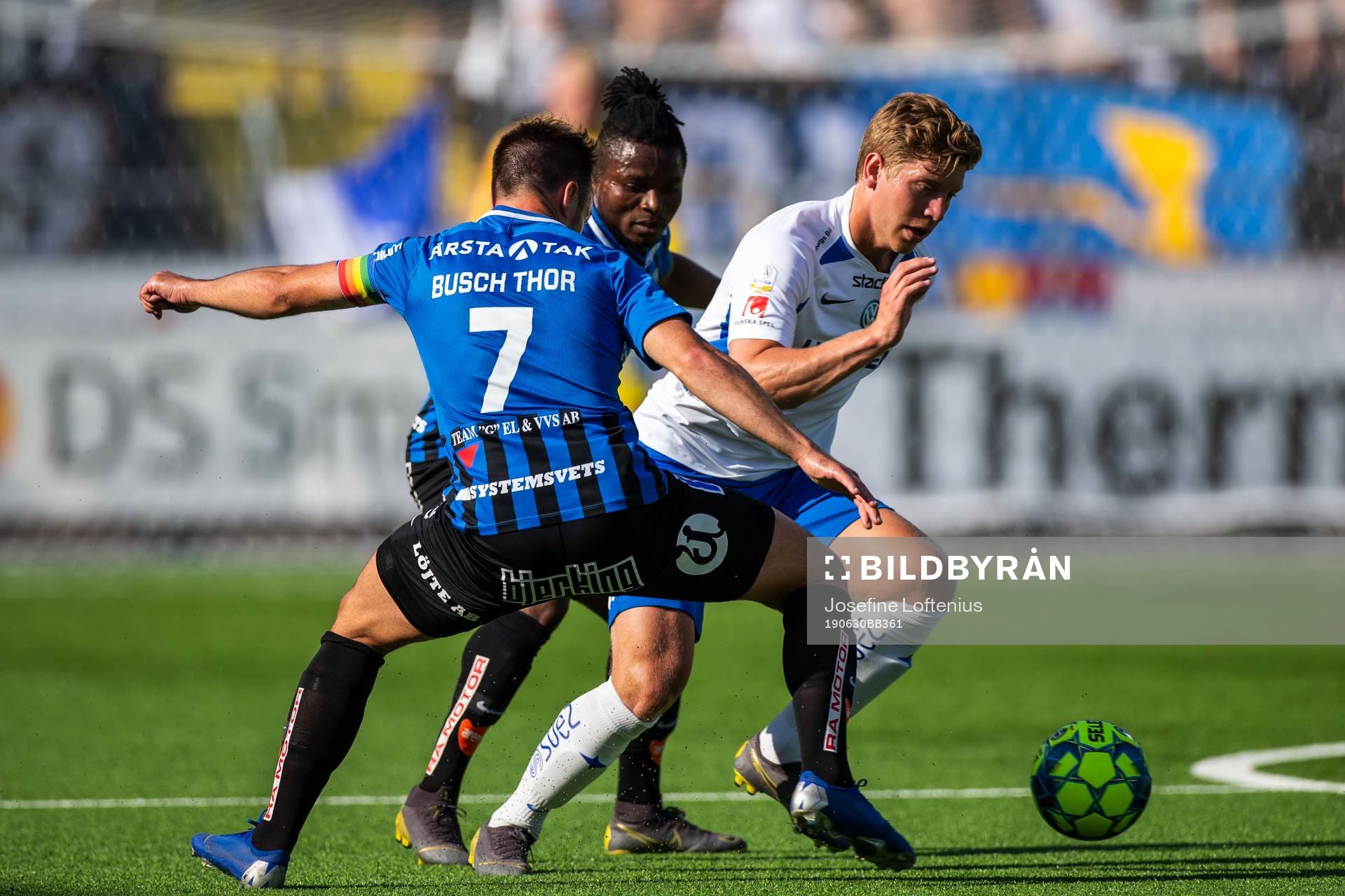 IFK Norrköpings Alexander Fransson mot Sirius Niklas Busch