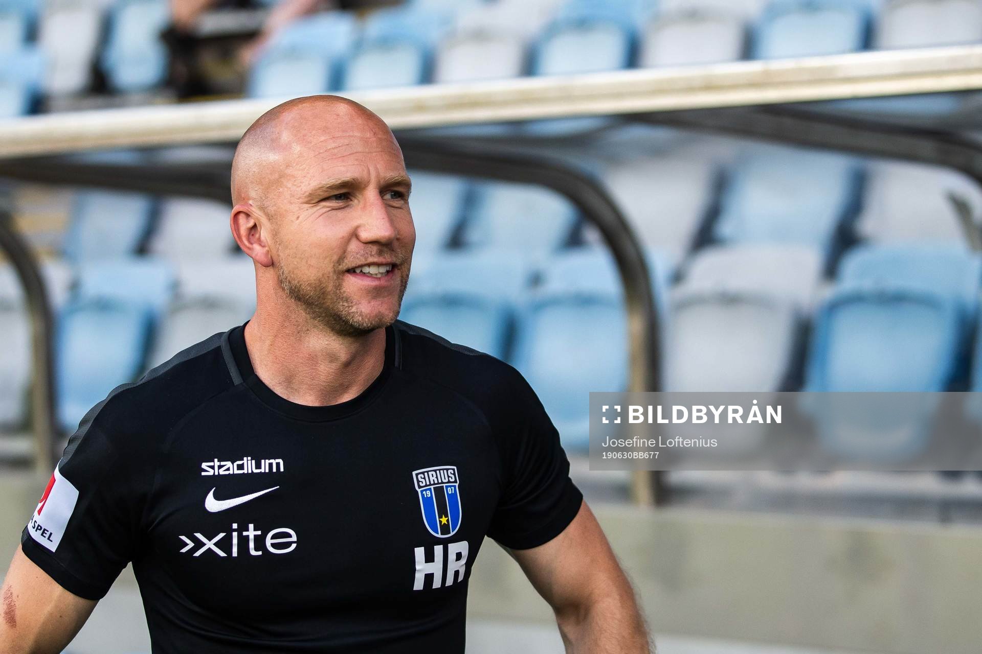 Sirius tränare Henrik Rydström