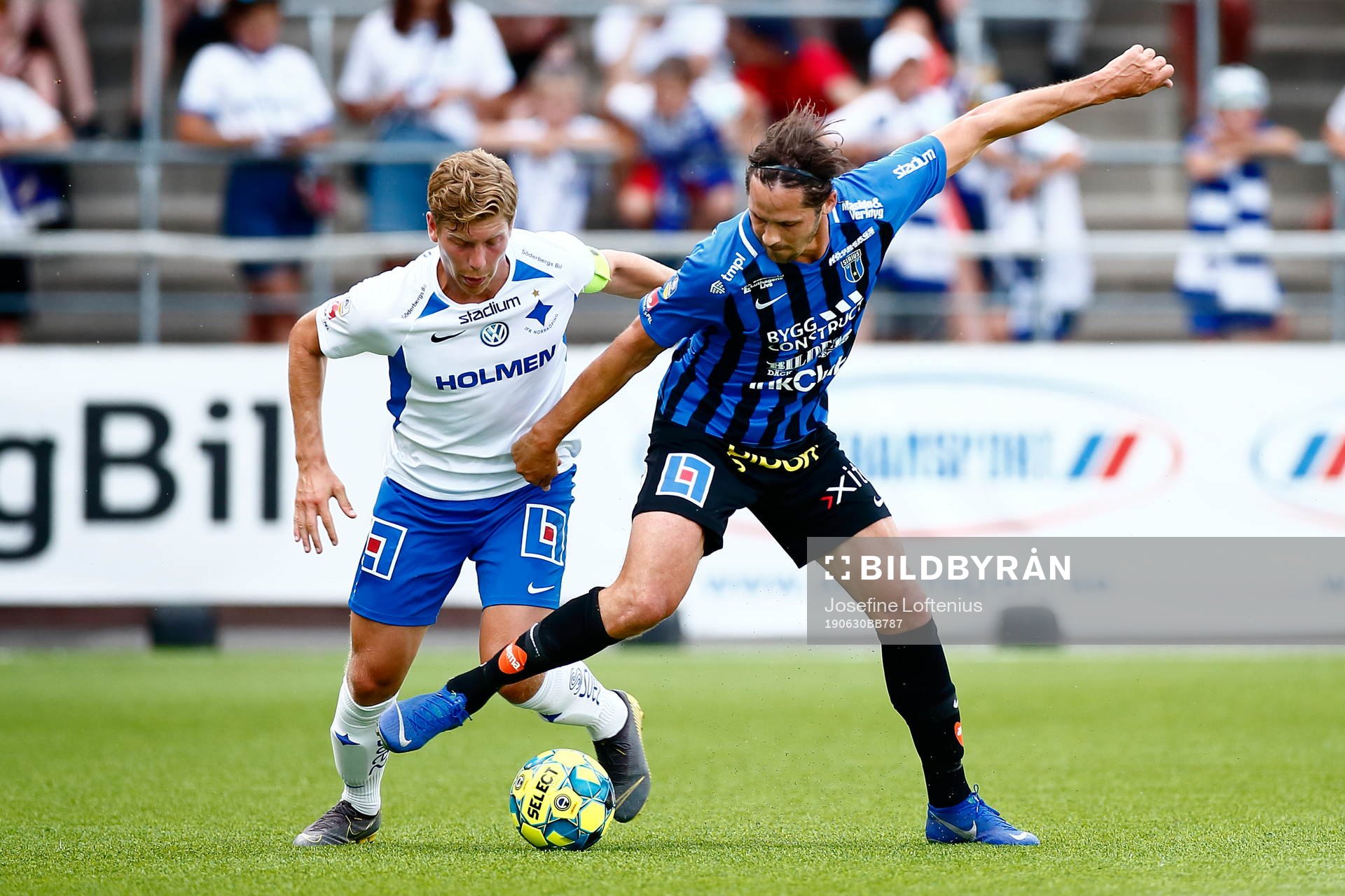 IFK Norrköpings Alexander Fransson och Sirius Philip