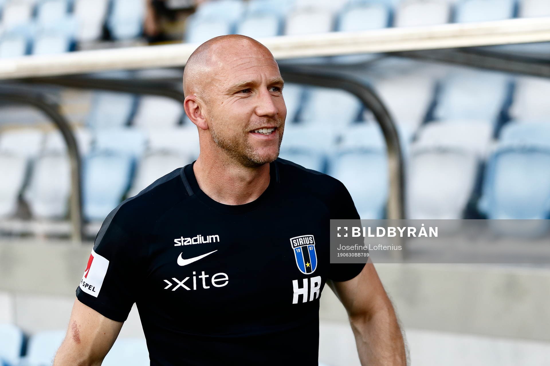 Sirius tränare Henrik Rydström