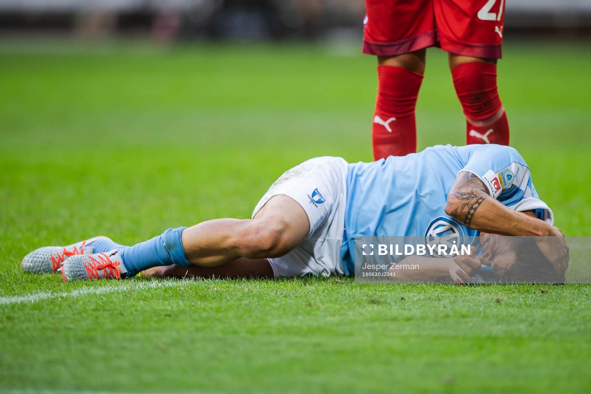 Malmö FFs Behrang Safari ligger ner och har ont