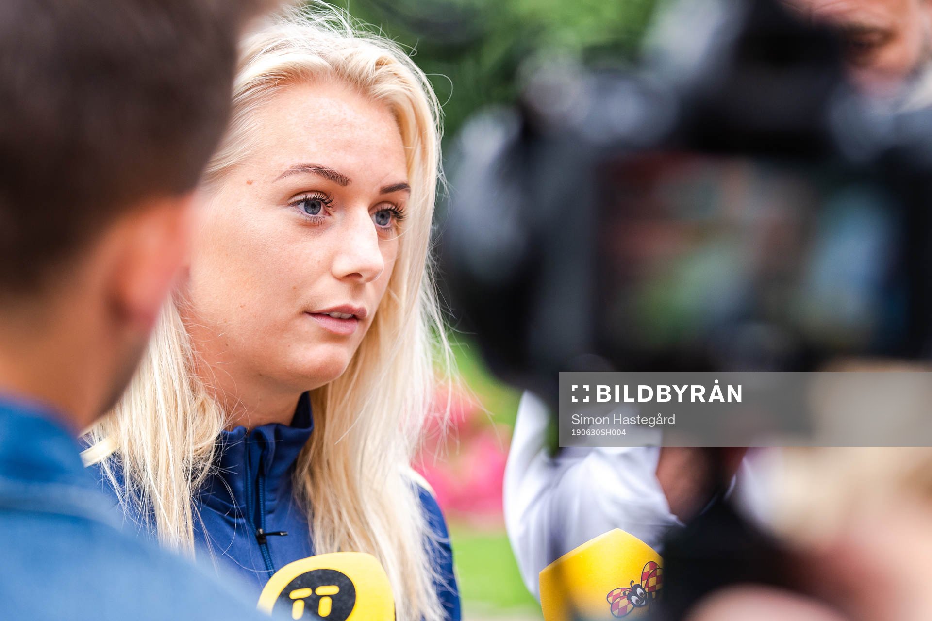 Stina Blackstenius of Sweden