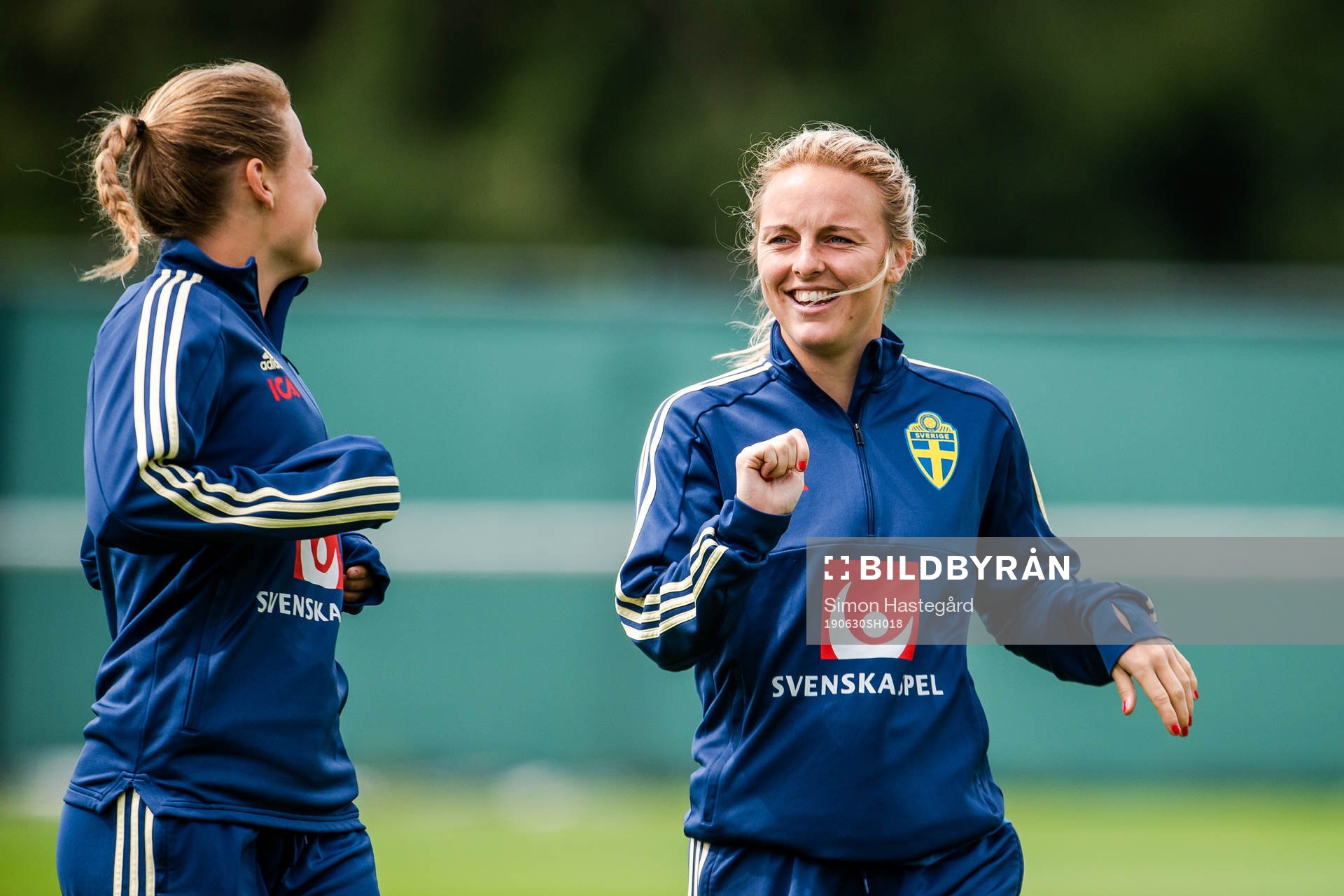 Anna Anvegård and Mimmi Larsson