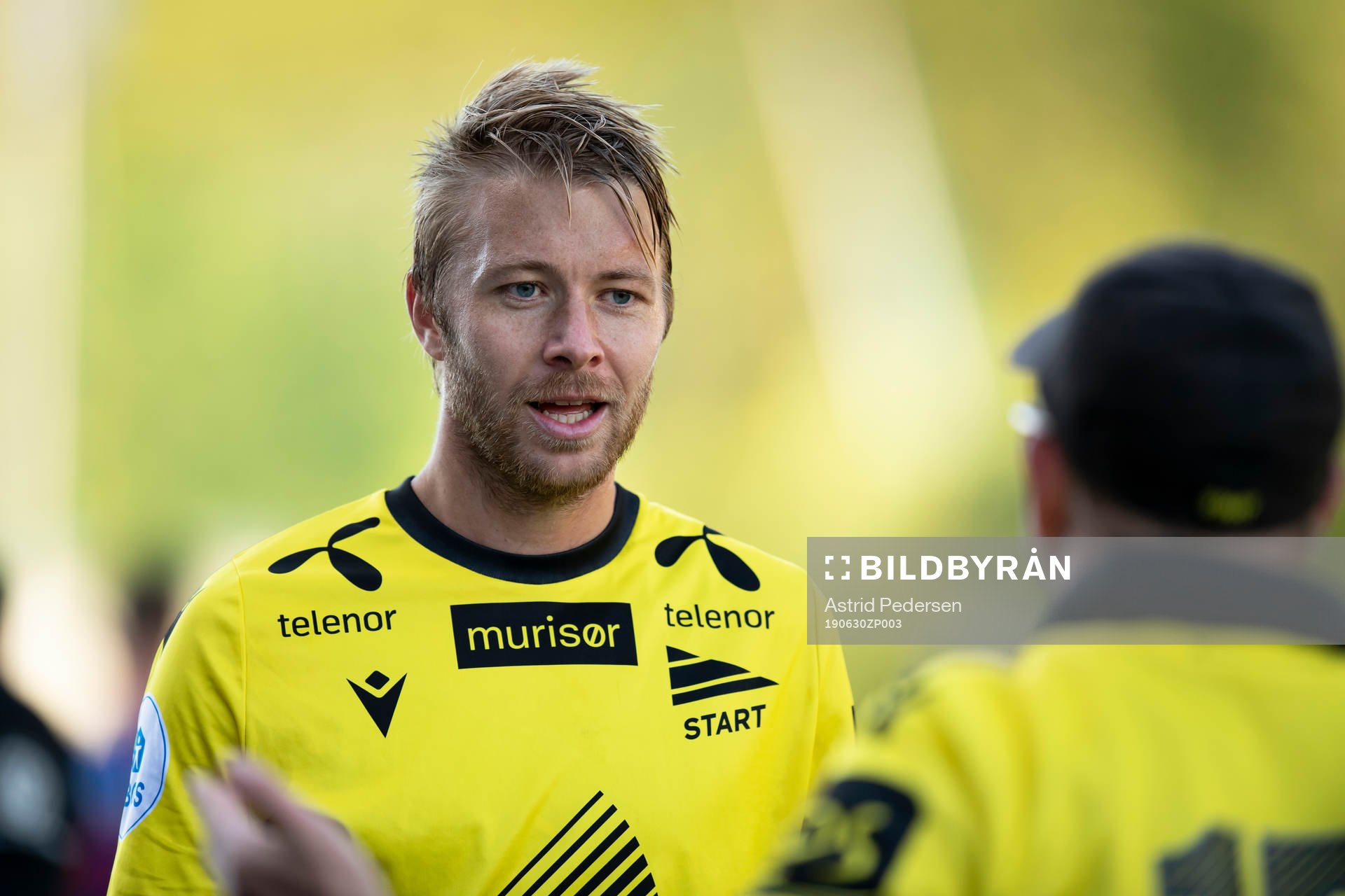 Henrik Robstad of Start after the OBOS-ligaen match between Tromsdalen and Start on June 30, 2019 in Tromsø.