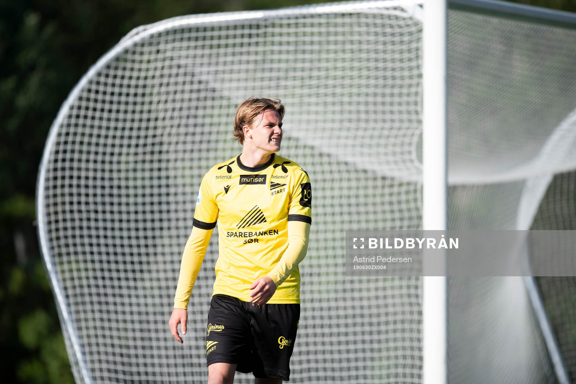 Tobias Christensen of Start looks dejected