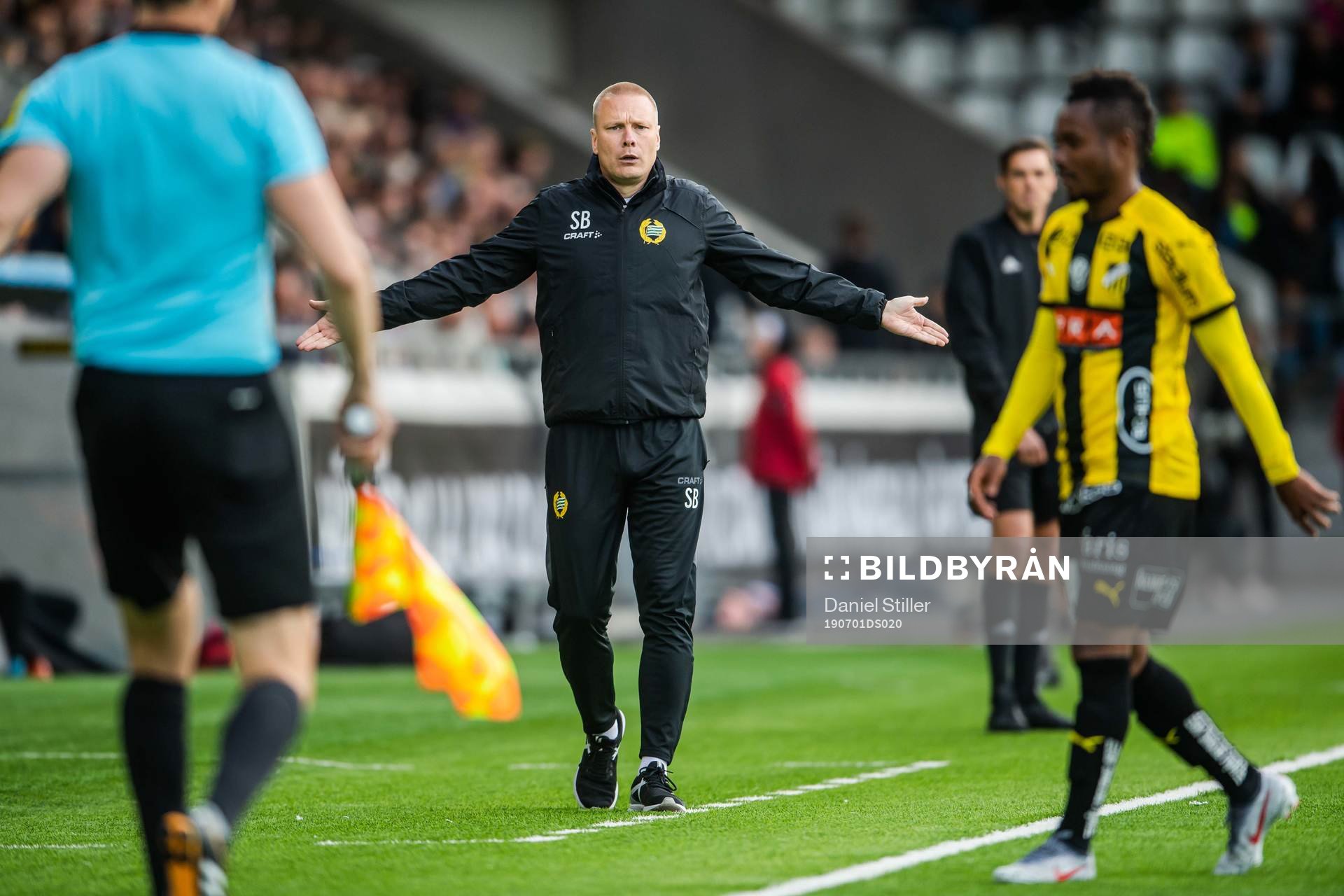 Hammarbys tränare Stefan Billborn