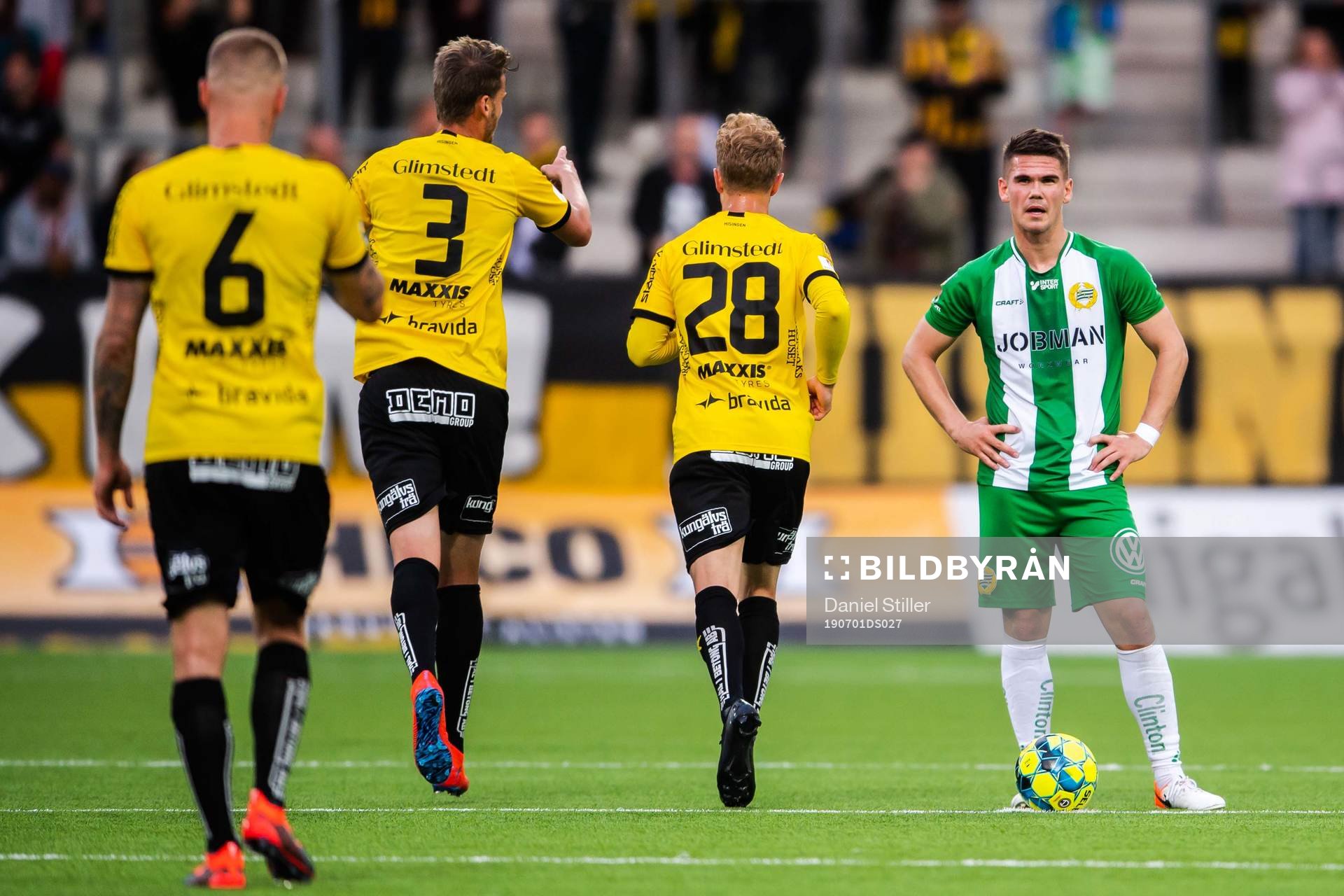 Hammarbys Vidar Örn Kjartansson deppar