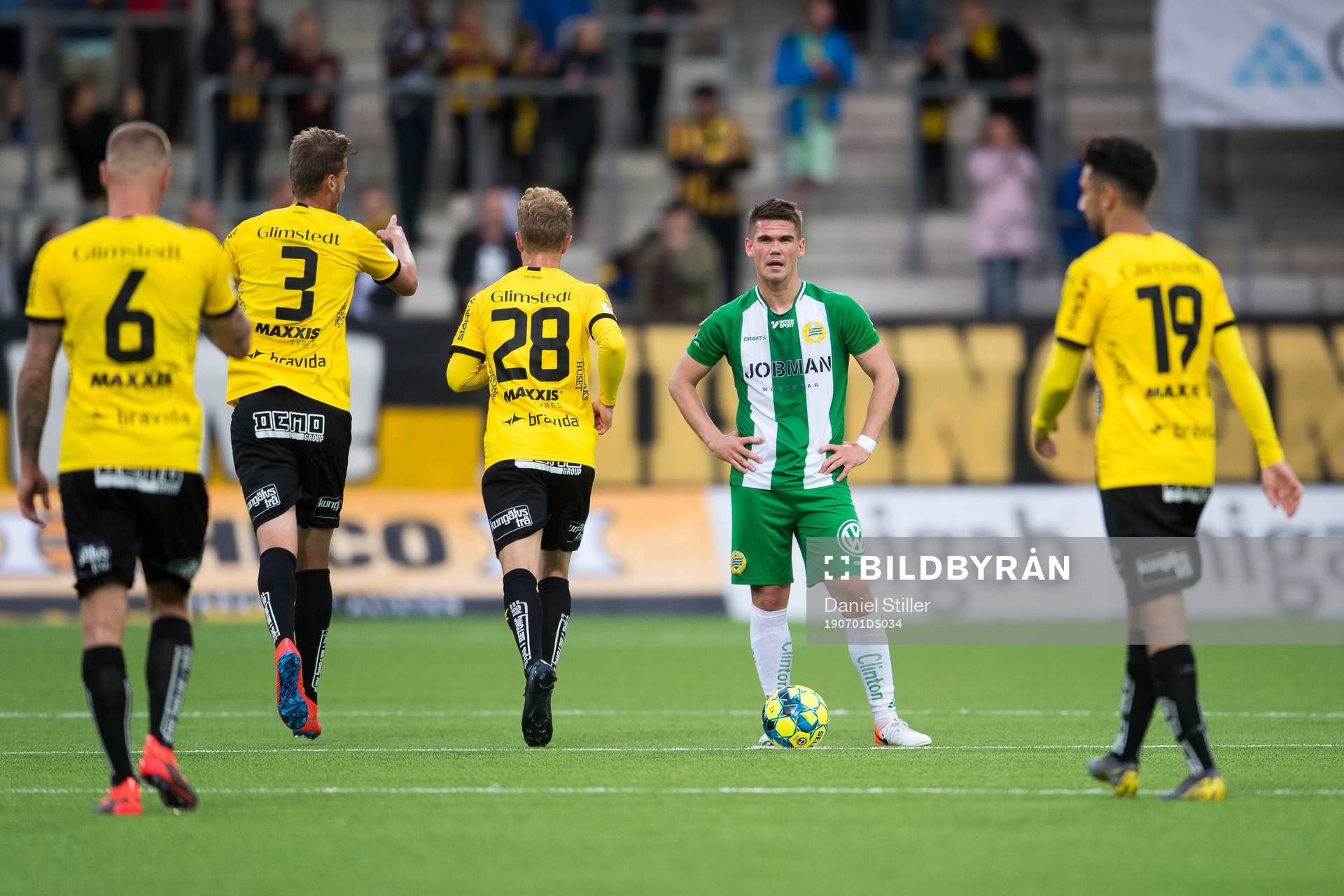 Hammarbys Vidar Örn Kjartansson deppar