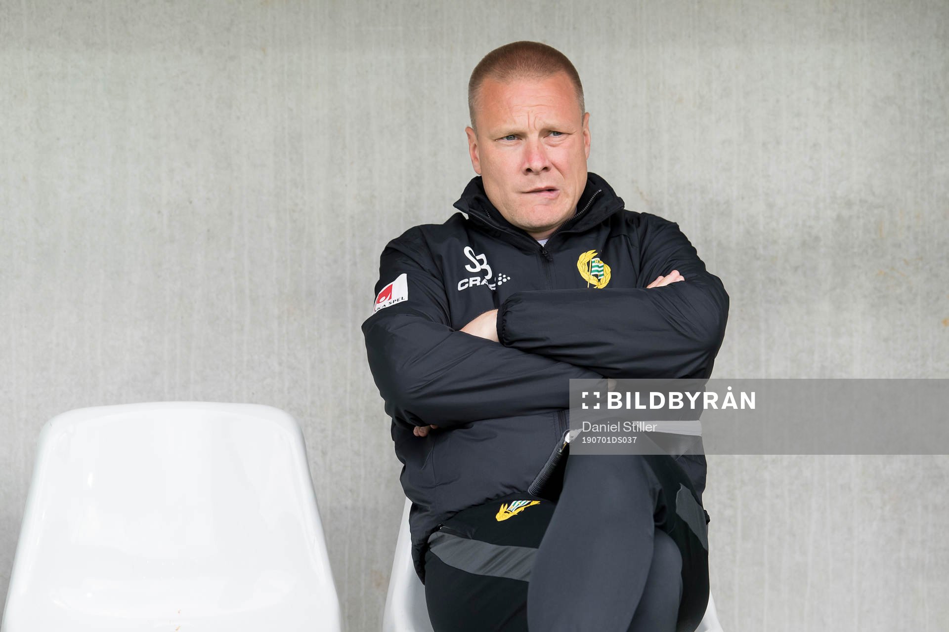 Hammarbys tränare Stefan Billborn