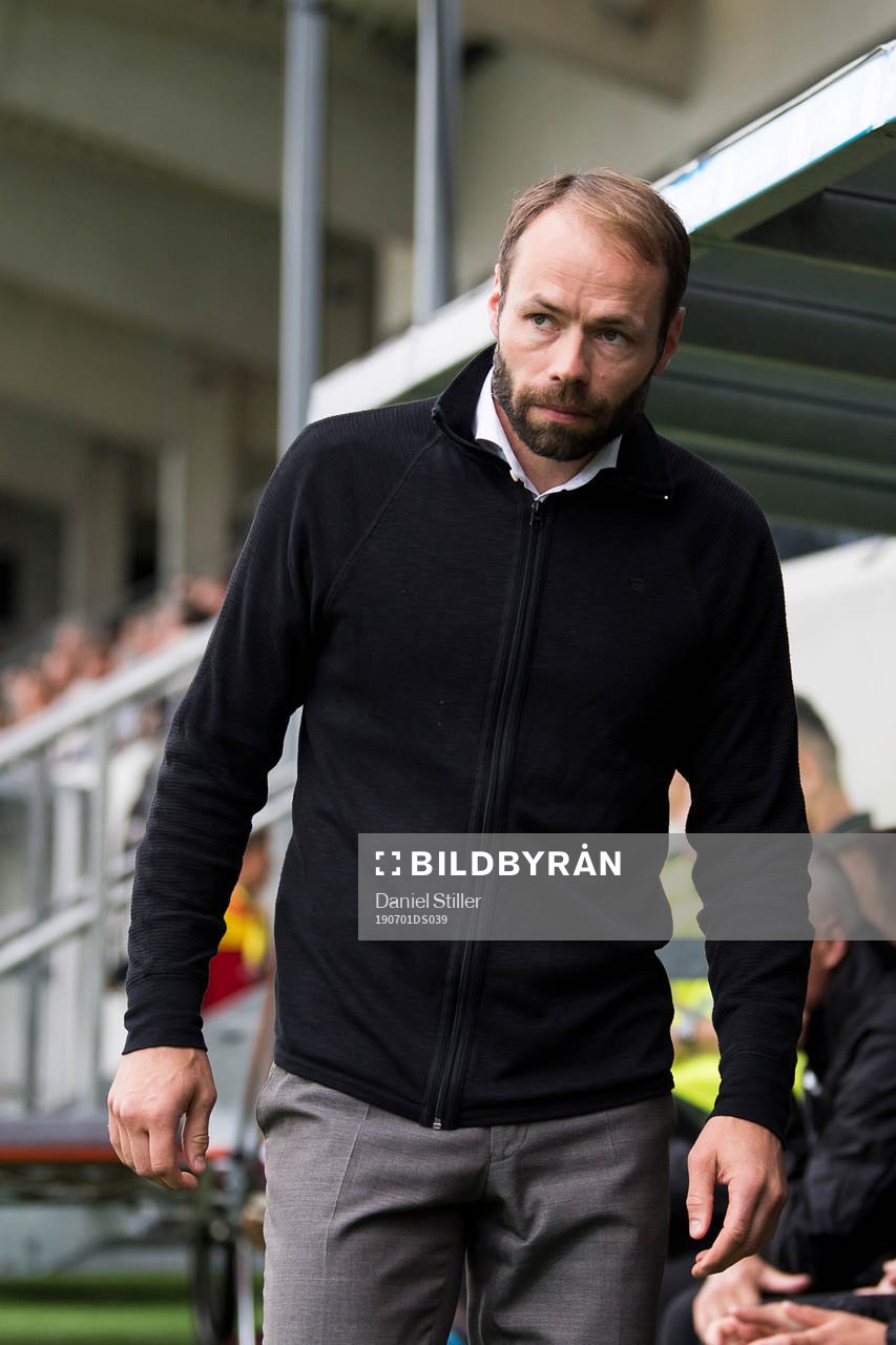 Häckens tränare Andreas Alm