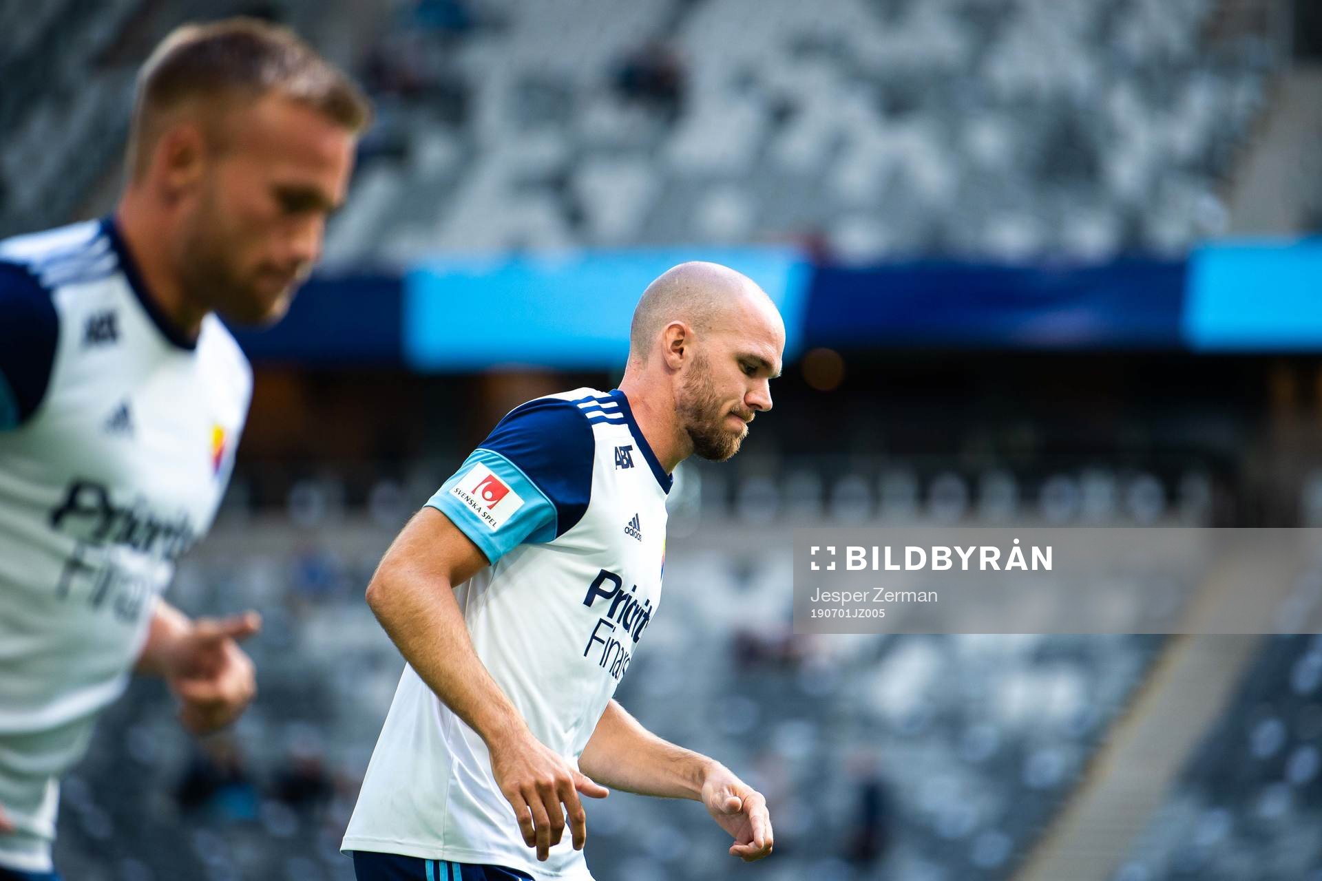 Djurgårdens Nicklas Bärkroth och Marcus Danielson