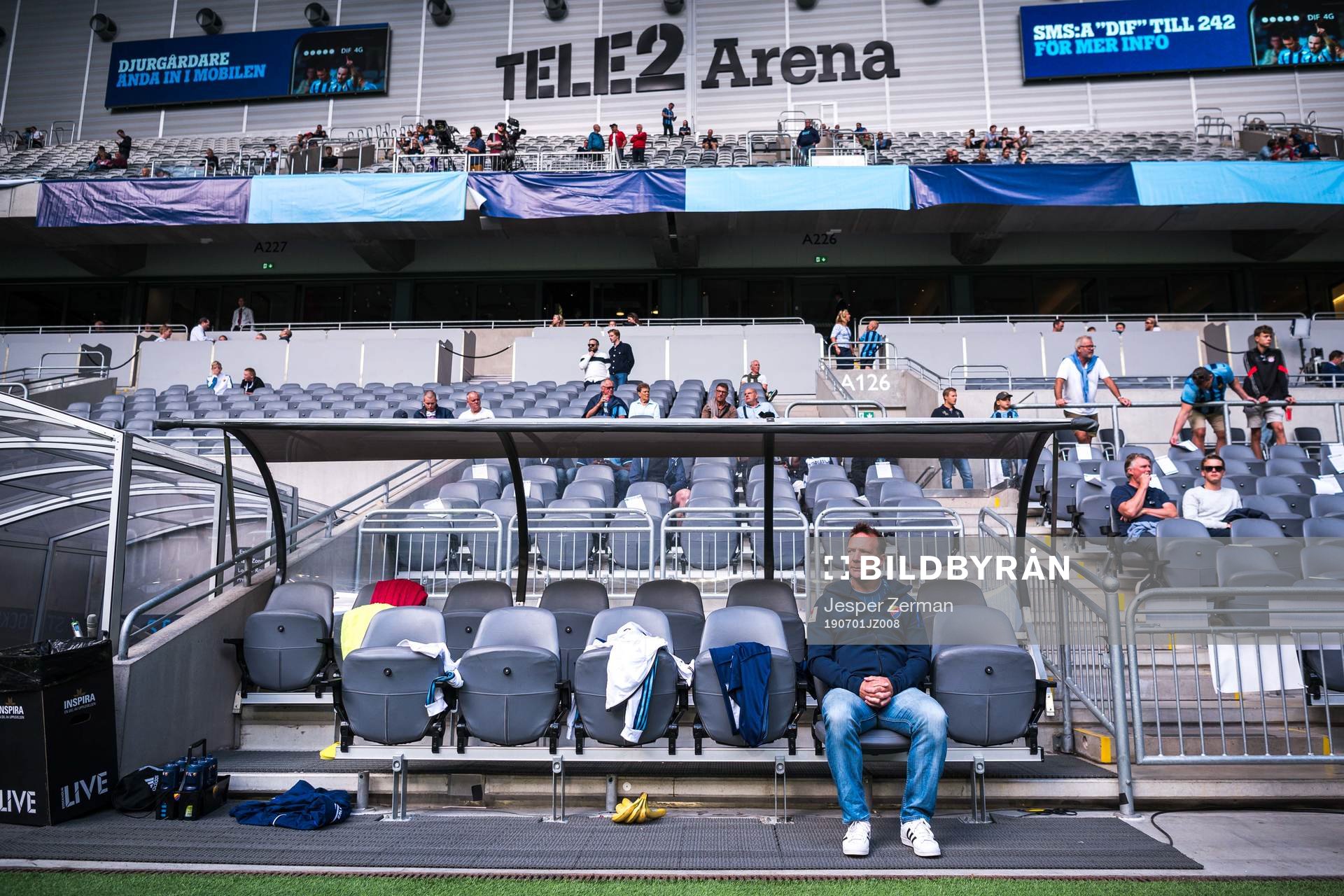 Djurgårdens tränare Kim Bergstrand