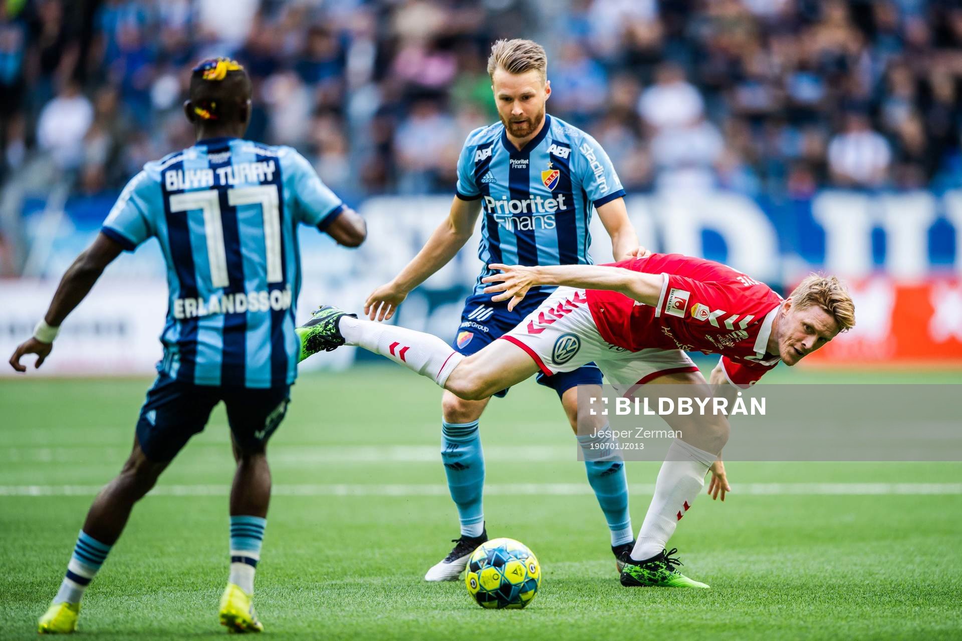 Djurgårdens Fredrik Ulvestad och Kalmars Rasmus Elm