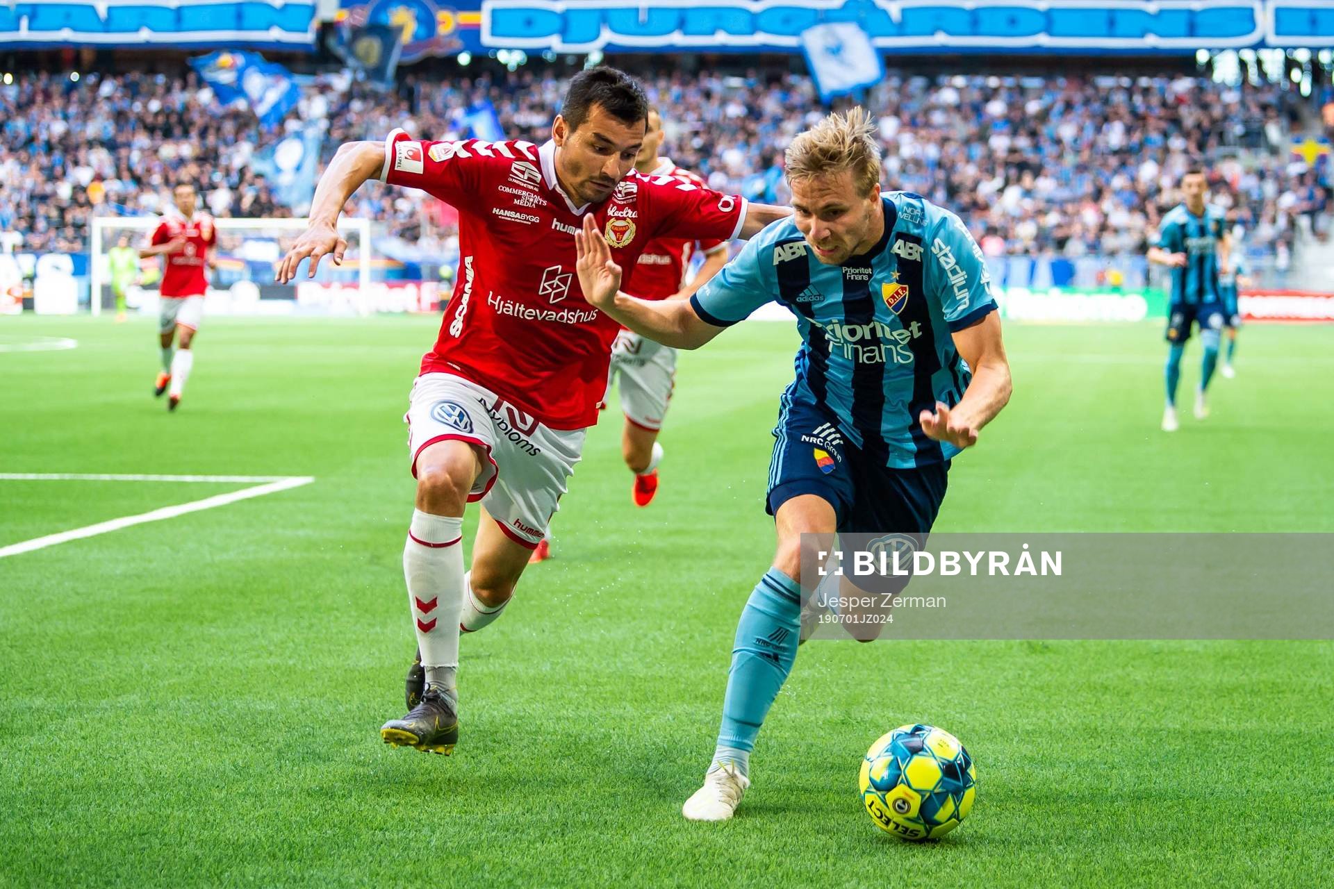 Kalmars Emin Nouri och Djurgårdens Jonathan Ring