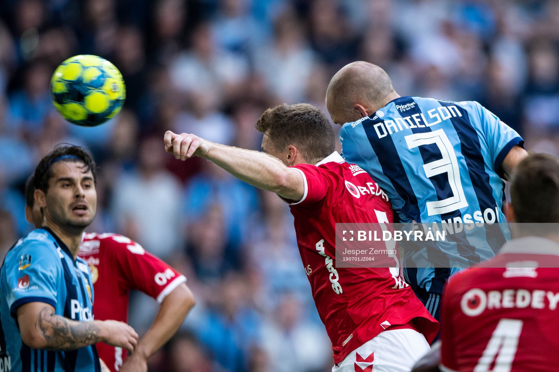 Djurgårdens Marcus Danielson gör 1-0