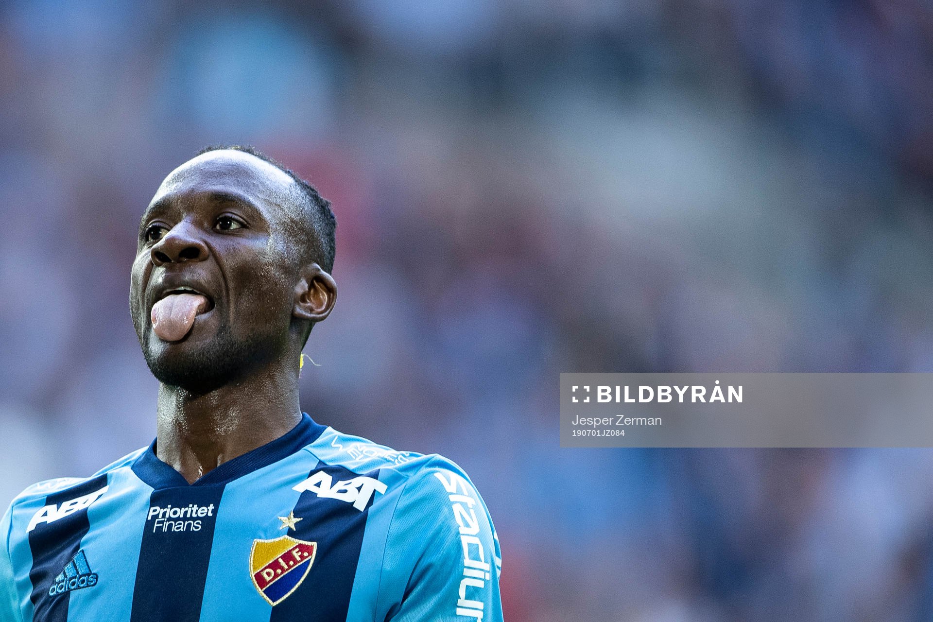 Djurgårdens Mohamed Buya Turay deppar
