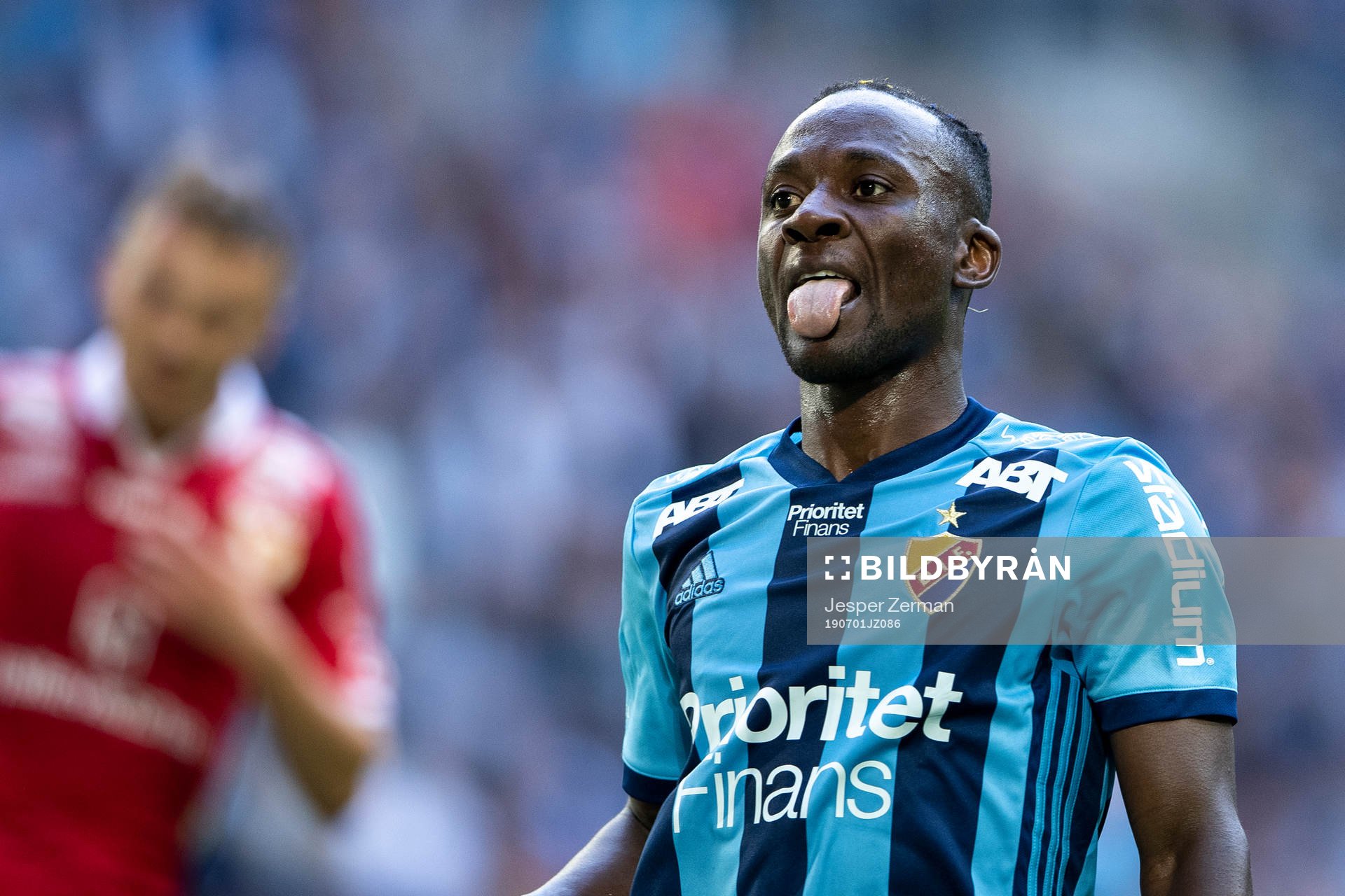 Djurgårdens Mohamed Buya Turay deppar