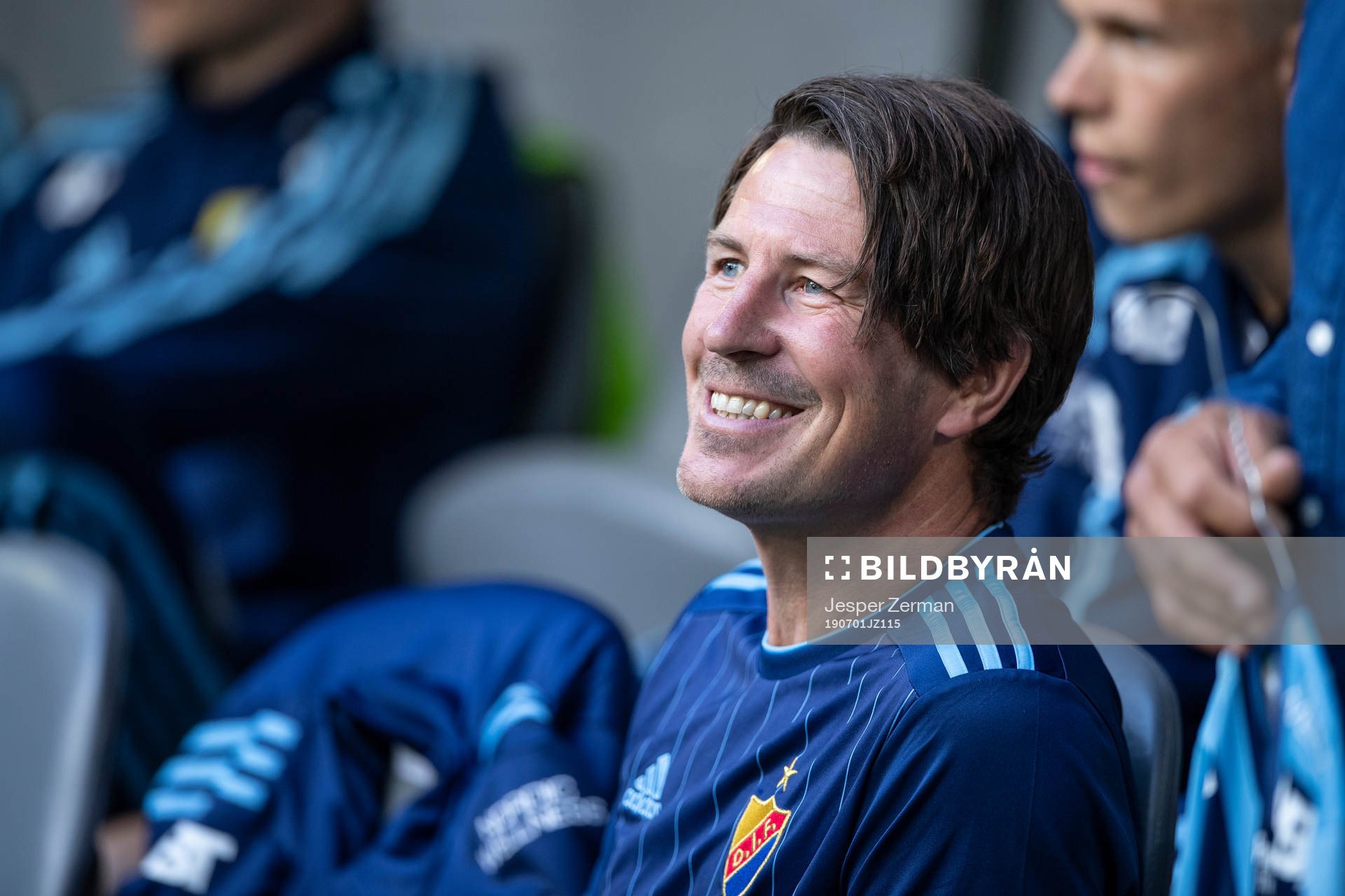 Djurgårdens tränare Thomas Lagerlöf