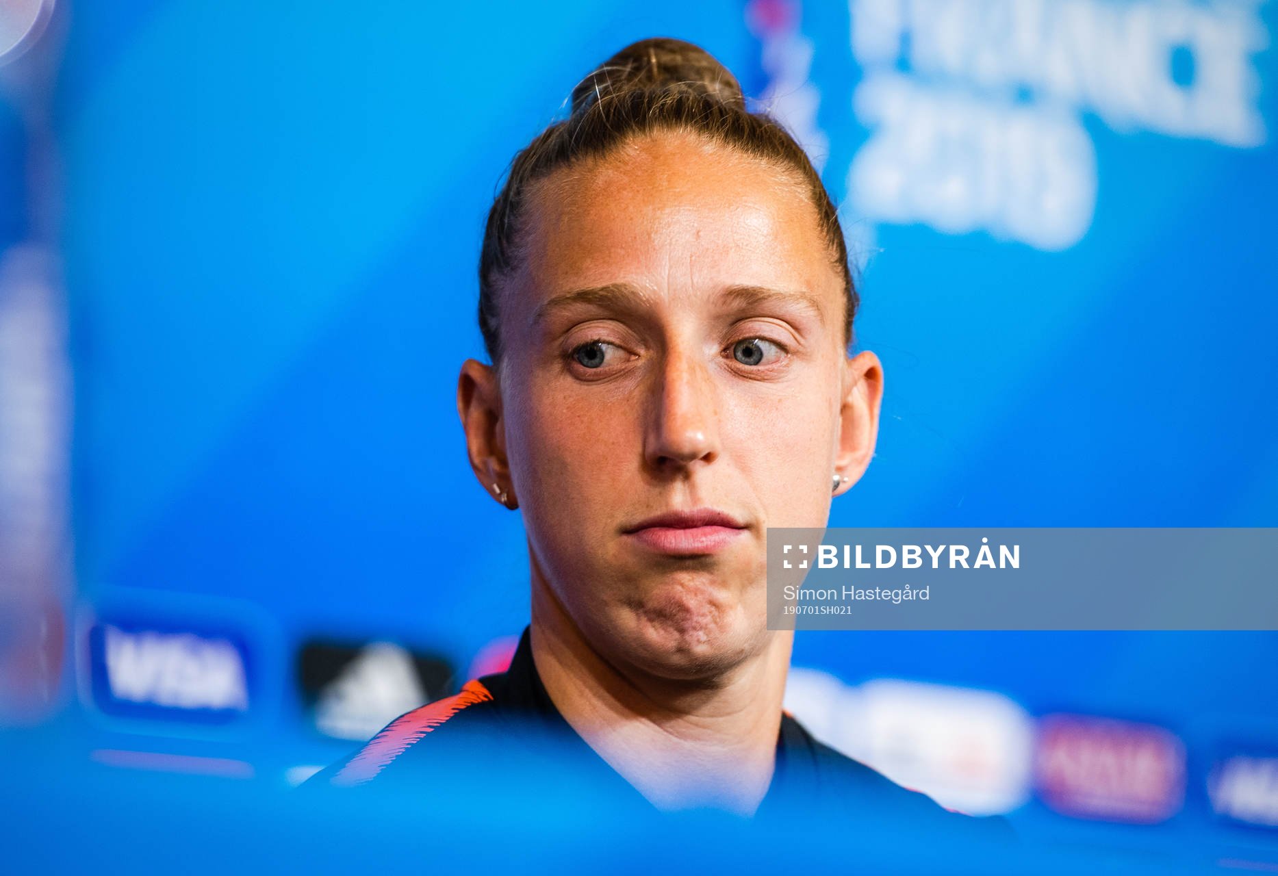 Goalkeeper Sari van Veenendaal of Netherlands