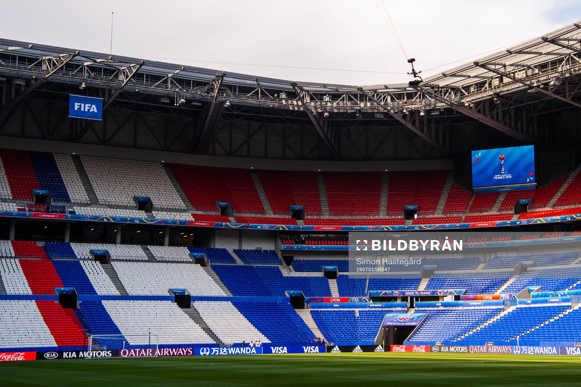 General view of Stade de Lyon