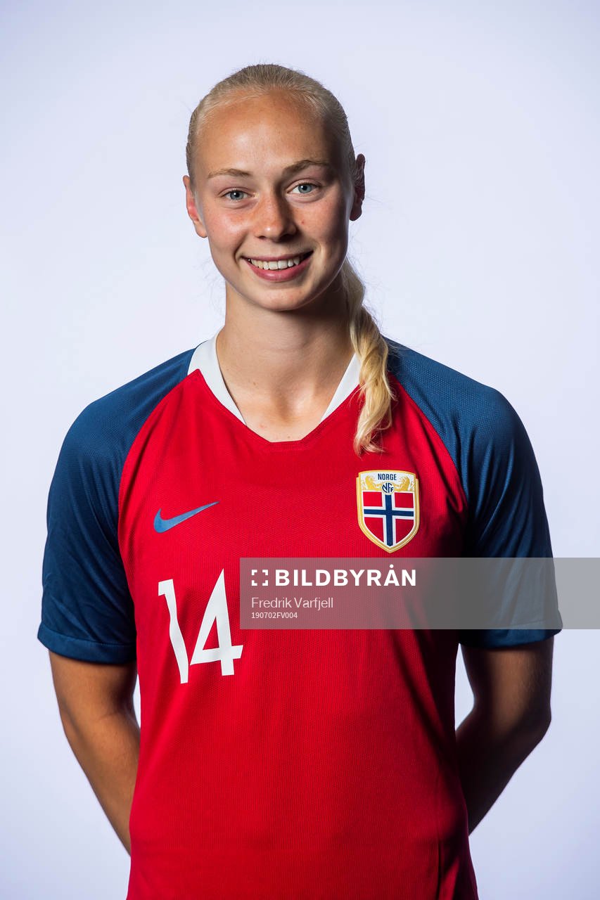Sara Lindbak Hørte of Norway poses for a portrait