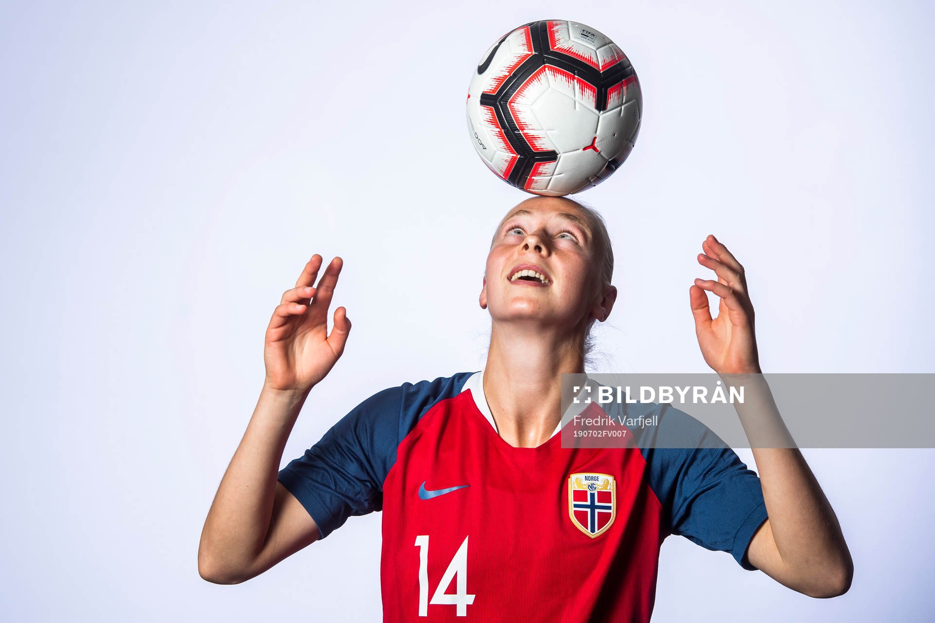 Sara Lindbak Hørte of Norway poses for a portrait