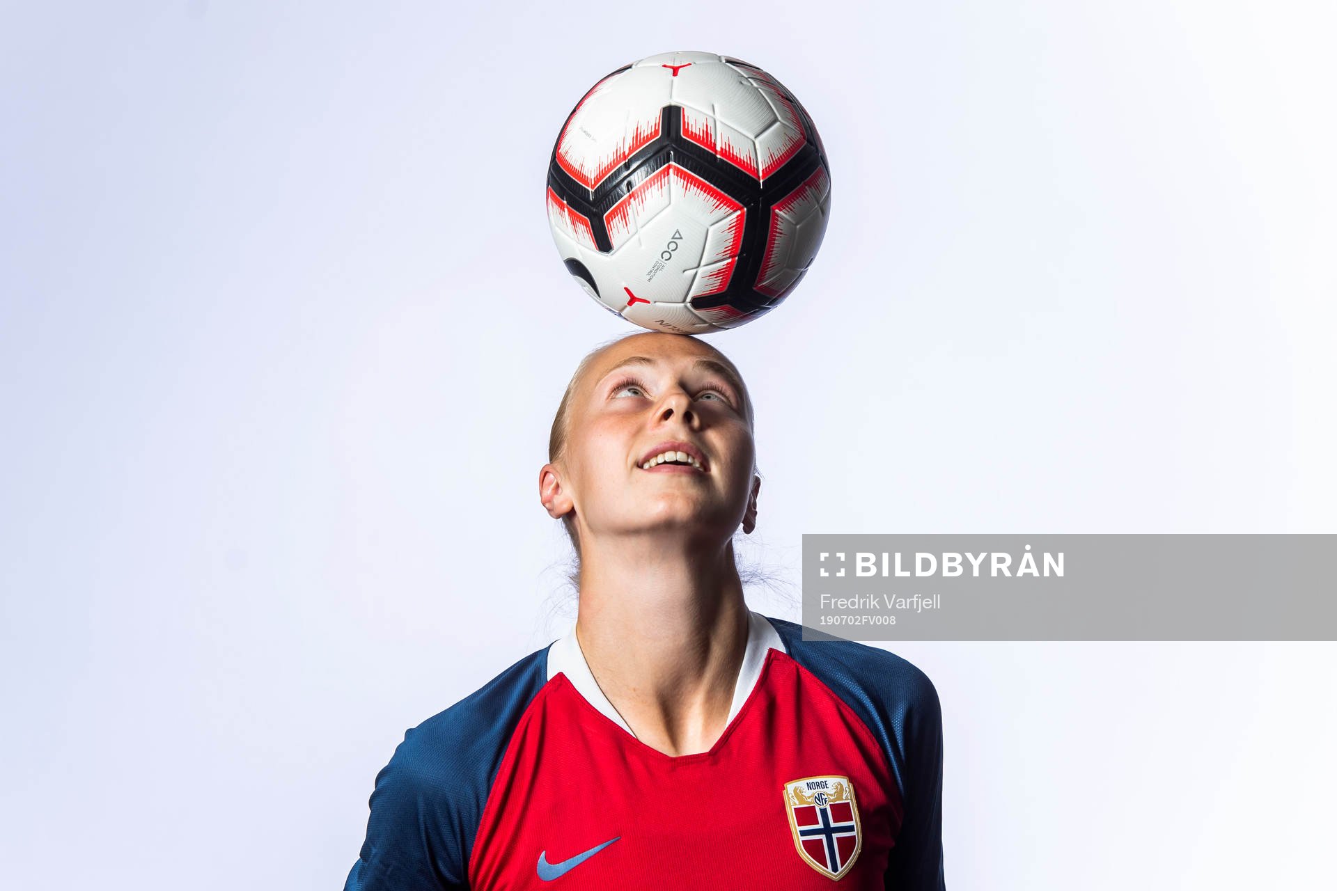 Sara Lindbak Hørte of Norway poses for a portrait