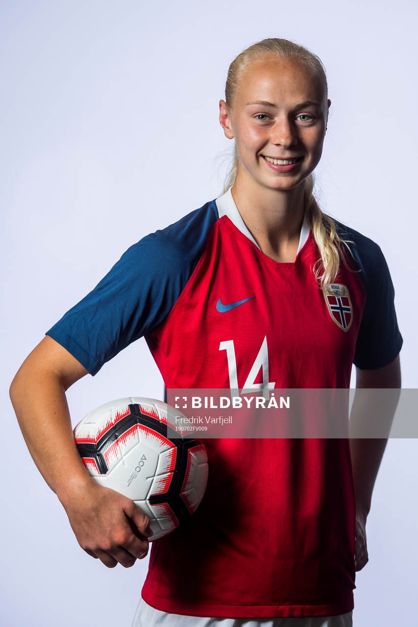 Sara Lindbak Hørte of Norway poses for a portrait
