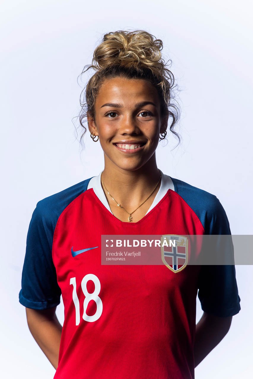 Celin Bizet Ildhusøy of Norway poses for a portrait