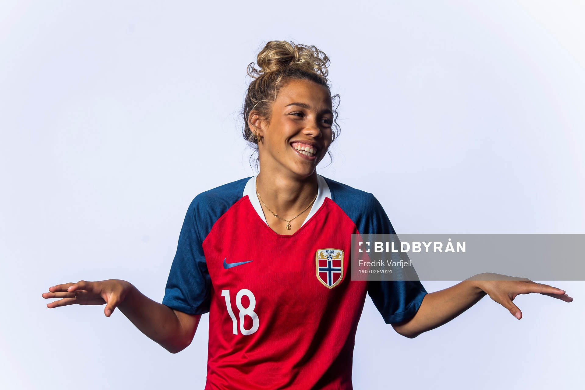 Celin Bizet Ildhusøy of Norway poses for a portrait