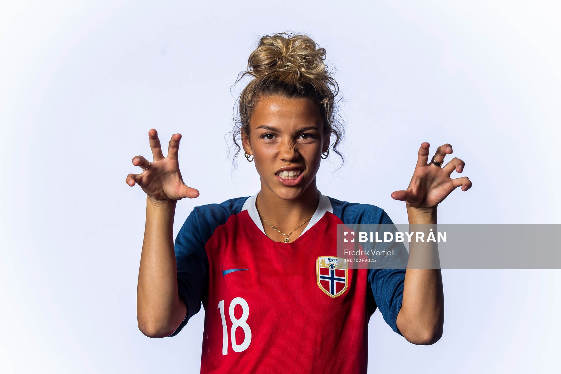 Celin Bizet Ildhusøy of Norway poses for a portrait