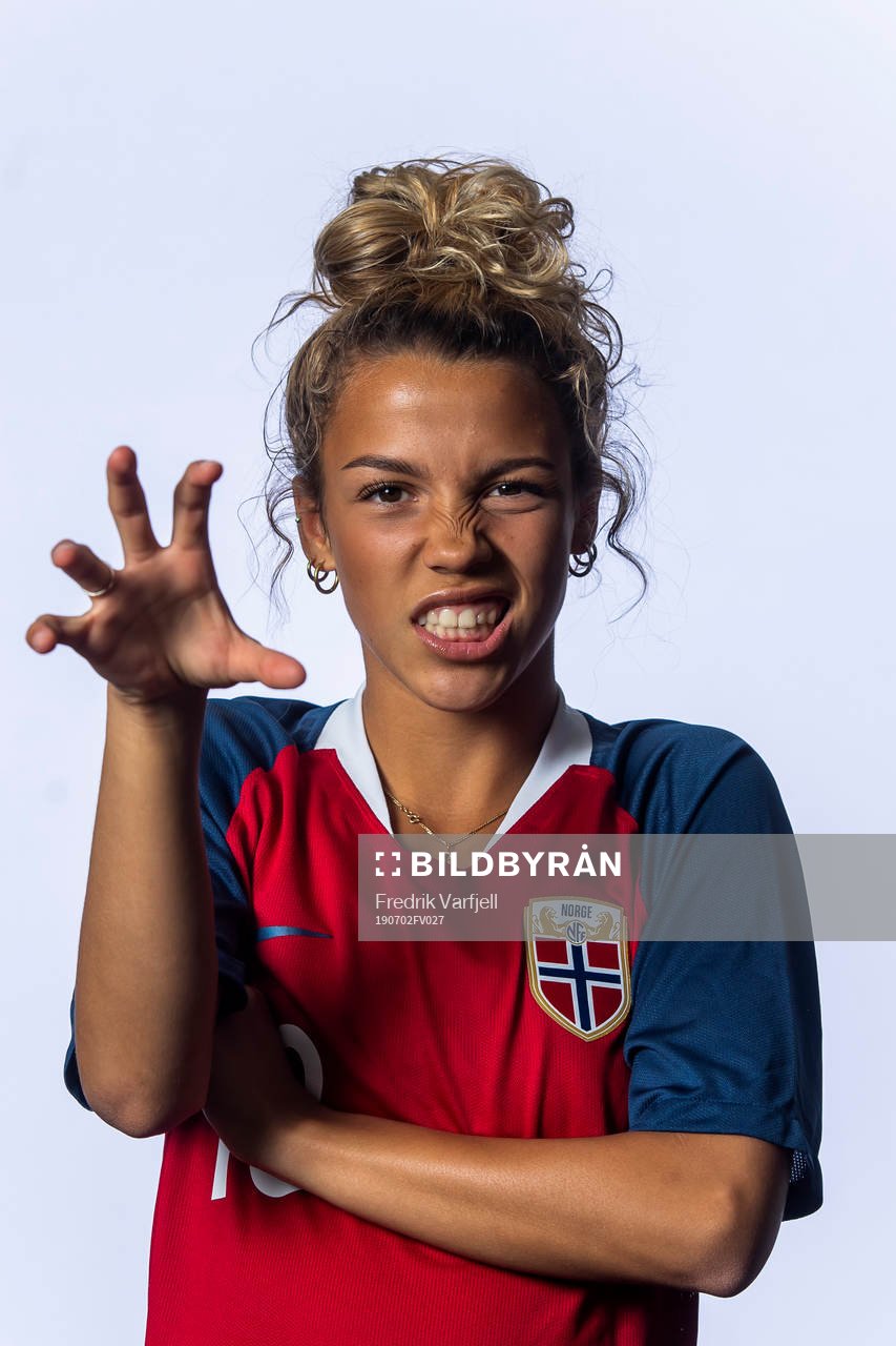 Celin Bizet Ildhusøy of Norway poses for a portrait