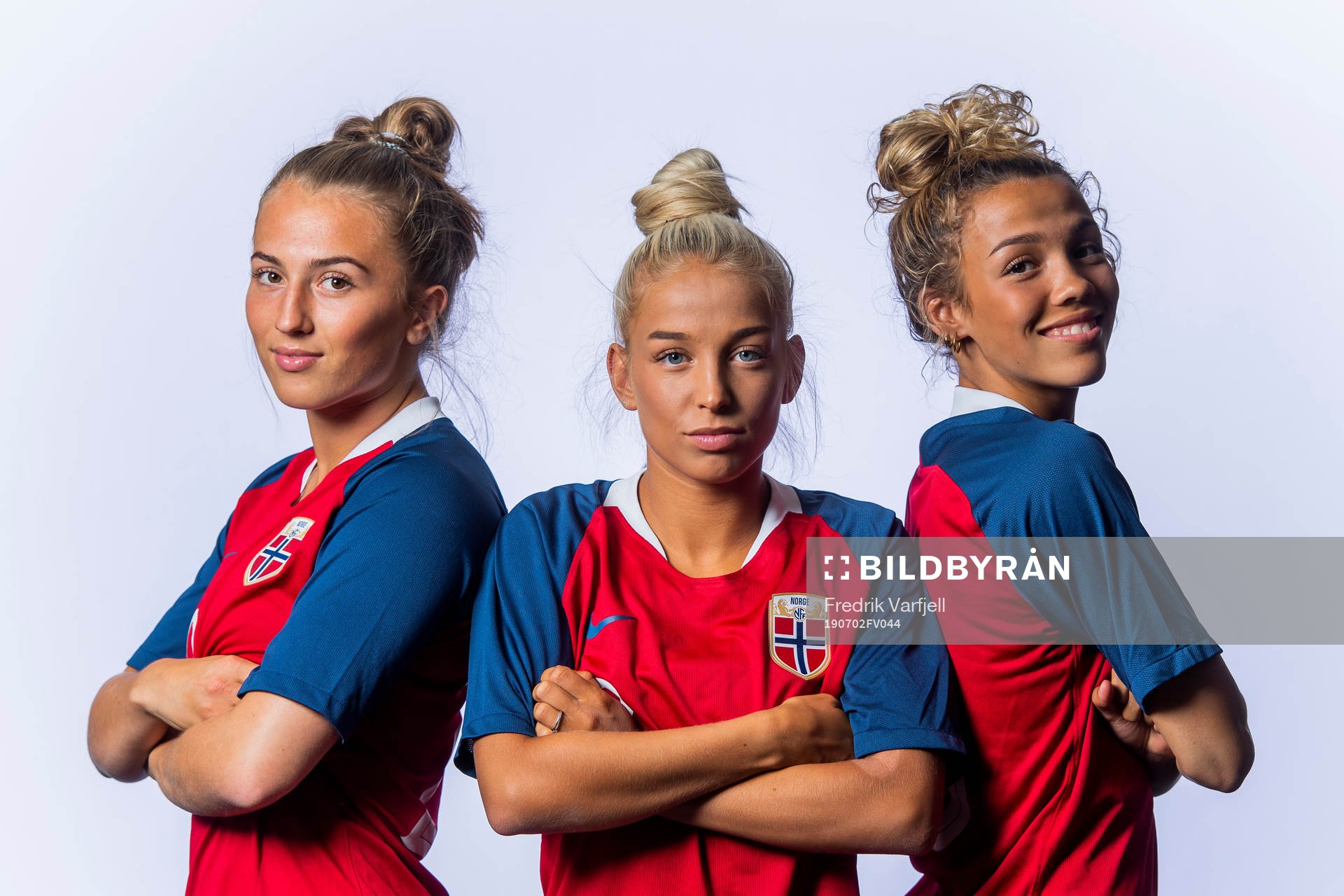 Matilde Alsaker Rogde, Rikke Bogtveit Nygard and Celin