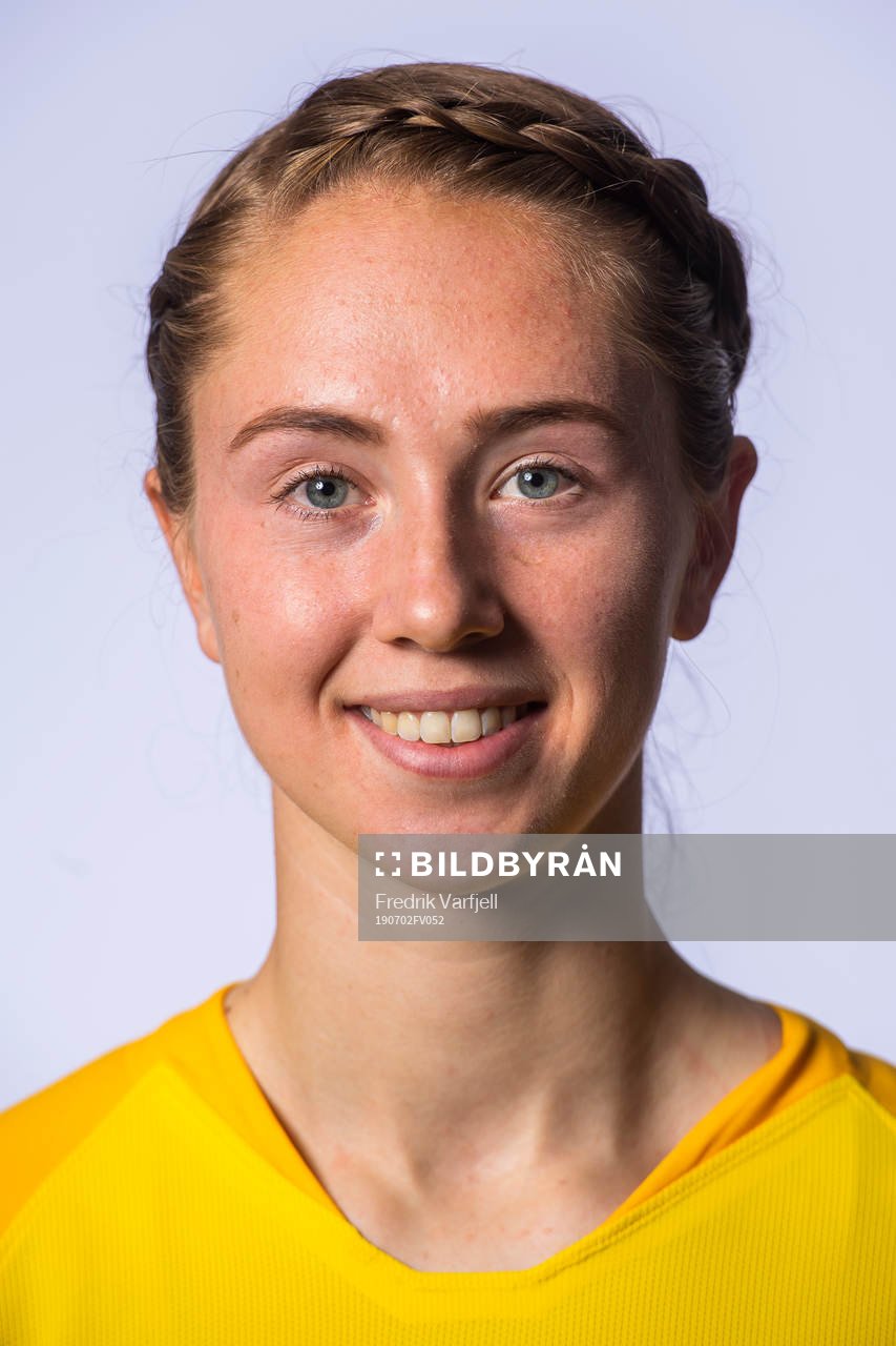 Goalkeeper Karen Oline Sneve of Norway poses for a portrait