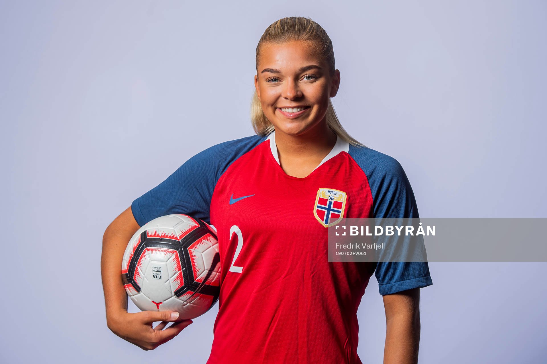 Malin Skulstad Sunde of Norway poses for a portrait