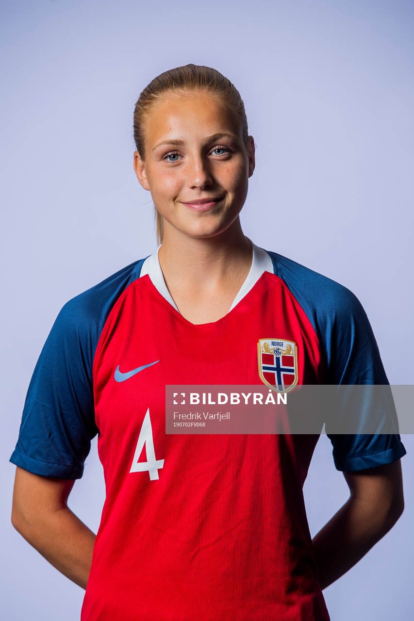 My Haugland Sørsdahl of Norway poses for a portrait