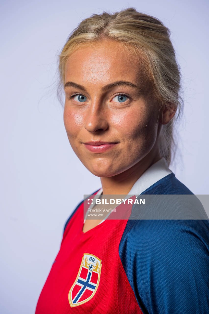 Vilde Gullhaug Birkeli of Norway poses for a portrait