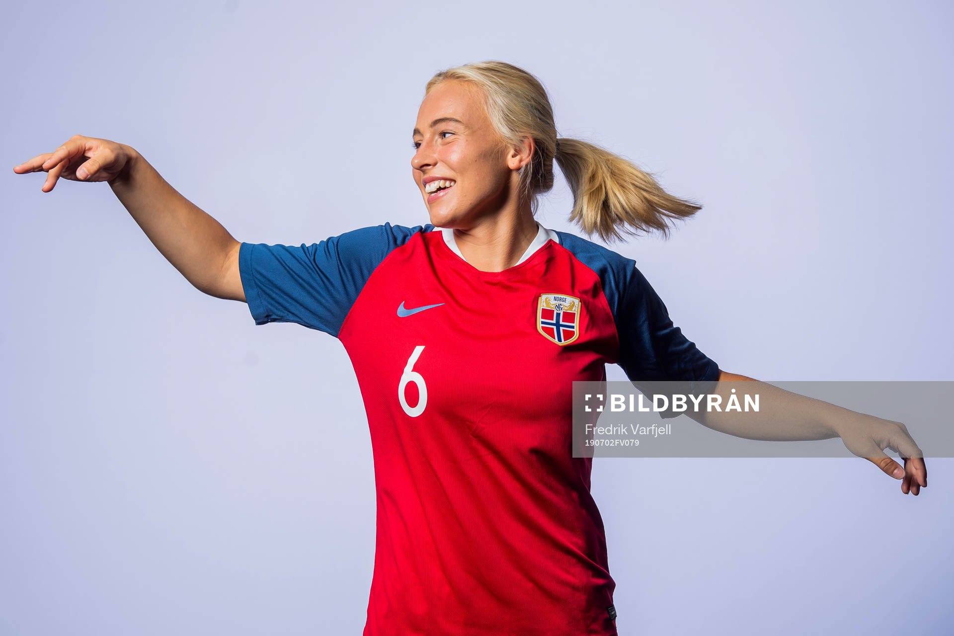Vilde Gullhaug Birkeli of Norway poses for a portrait